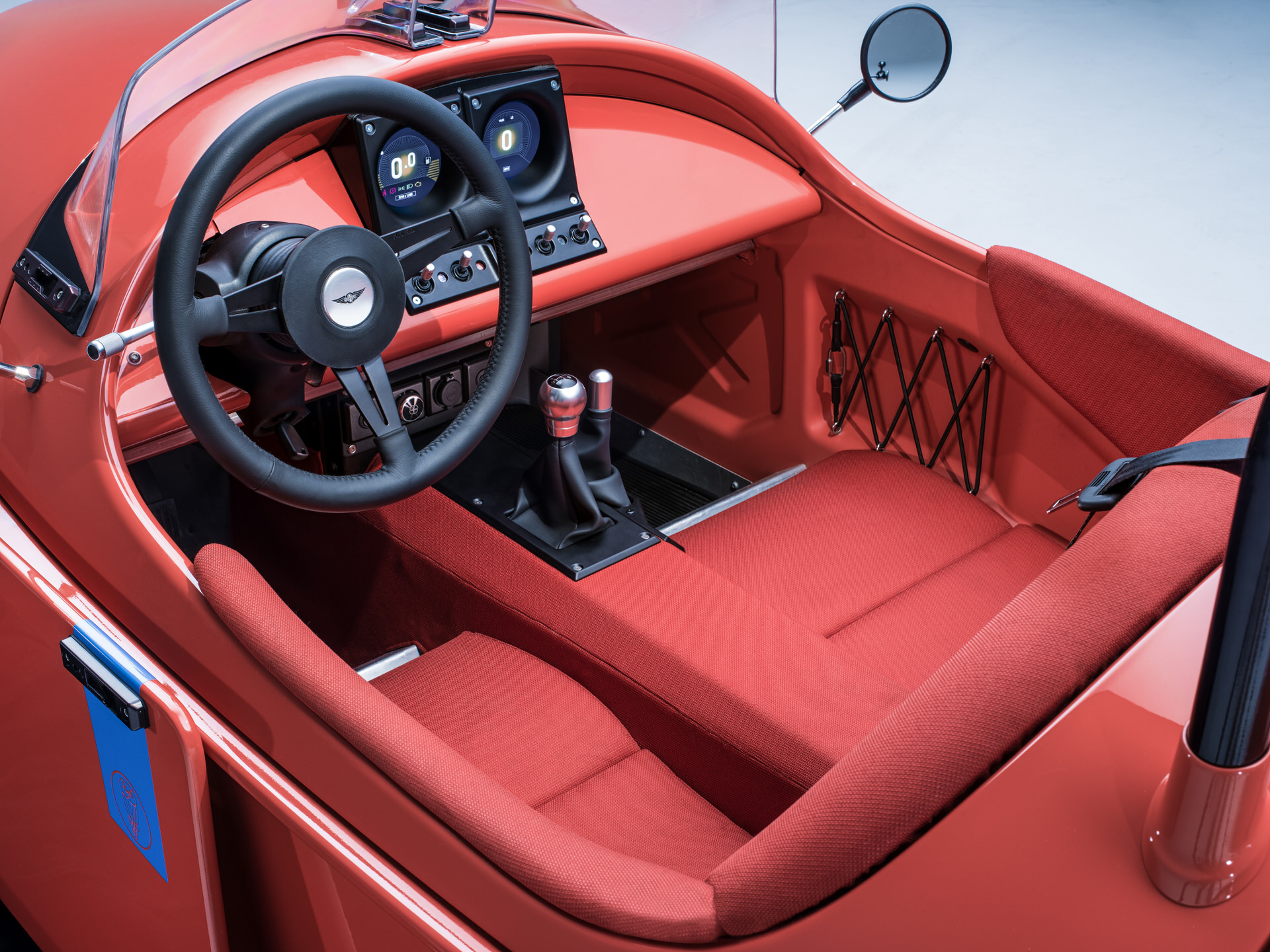 Morgan Super 3 studio interior