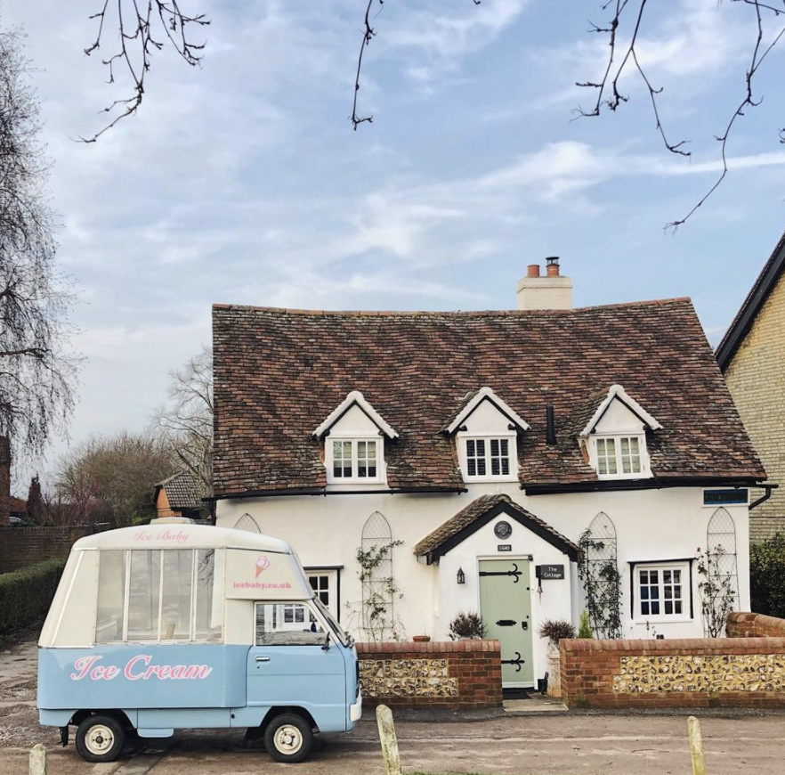 Natasha Laws ice cream van