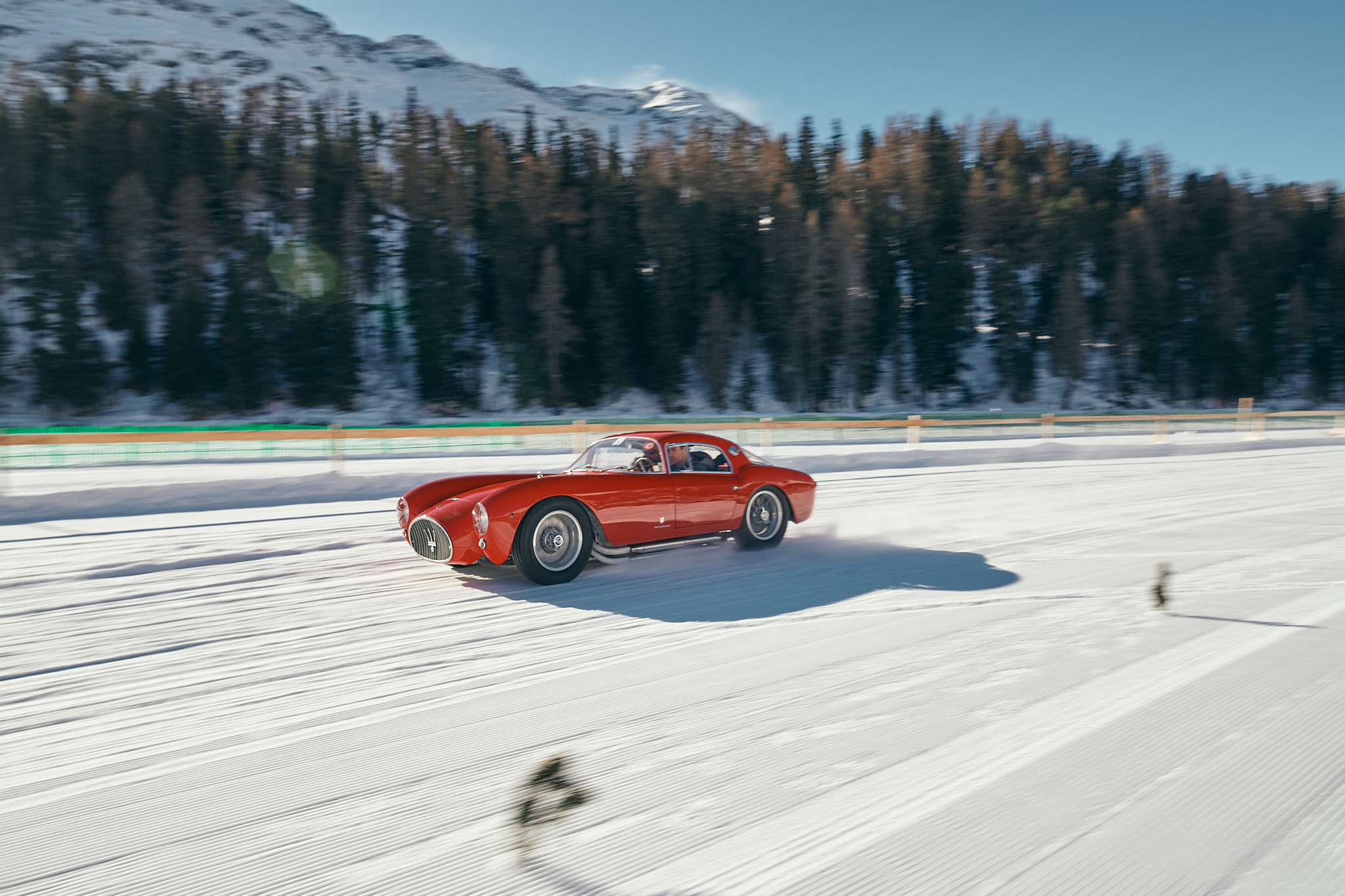 grand tour car in ice