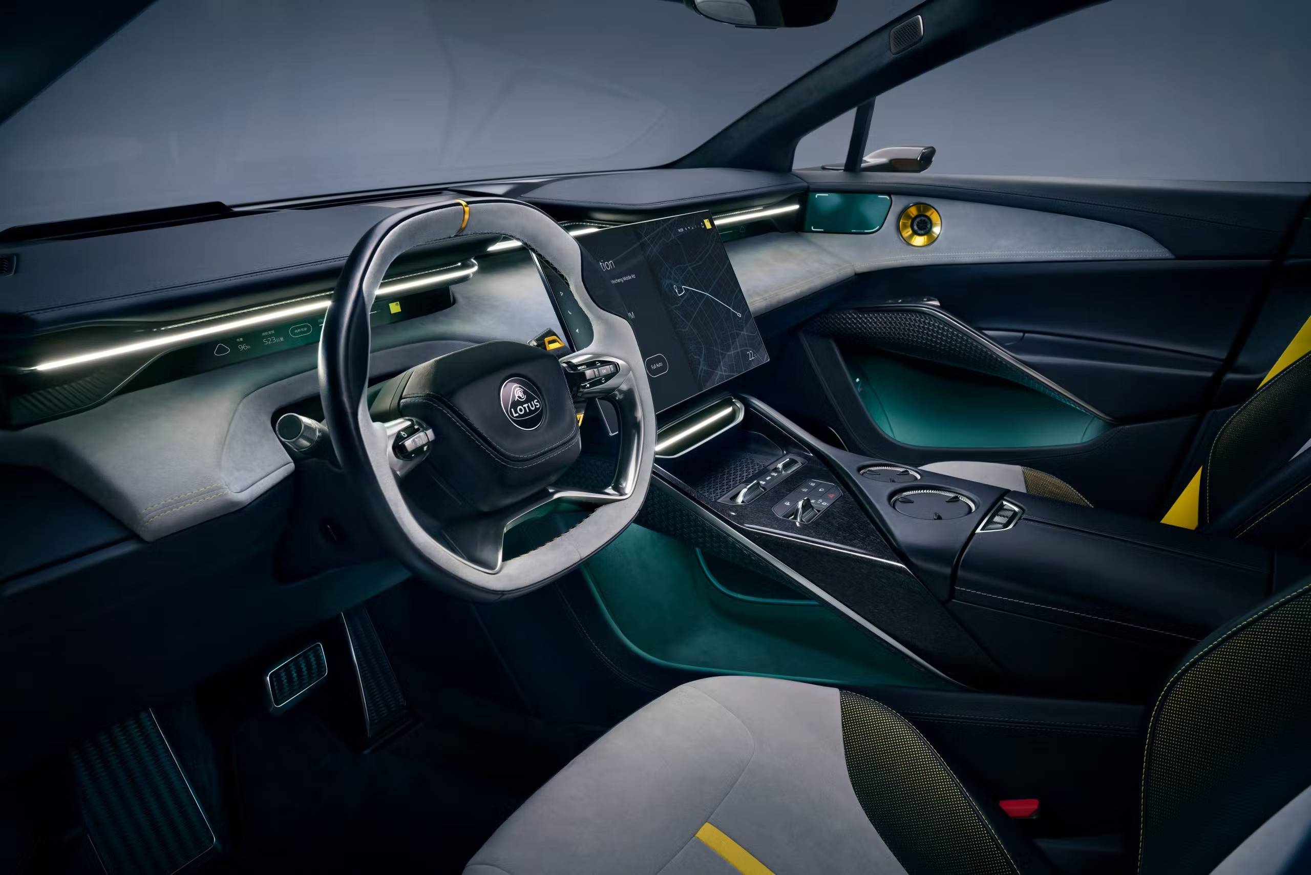 Lotus Eletra interior