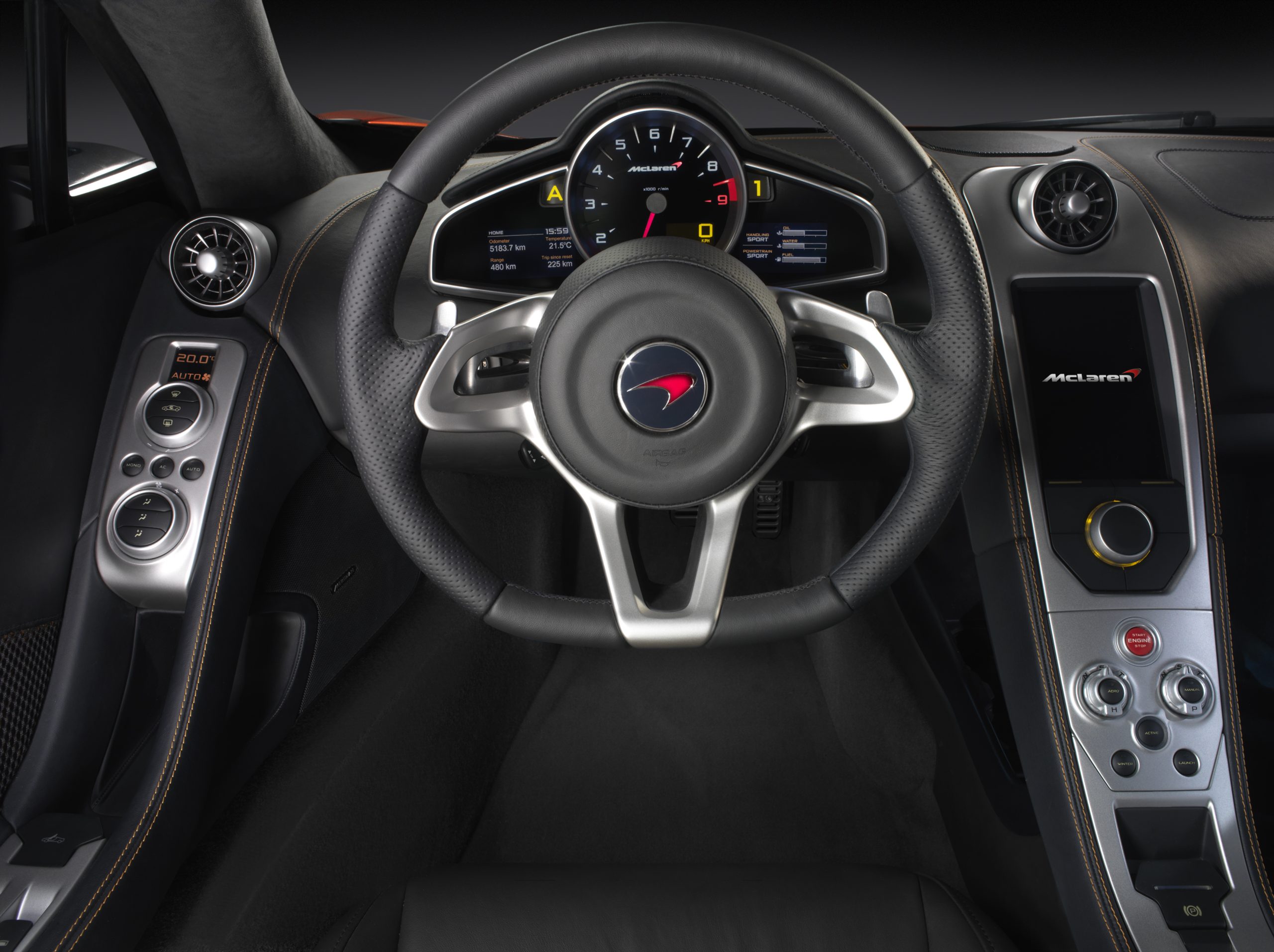 McLaren MP4 12C interior