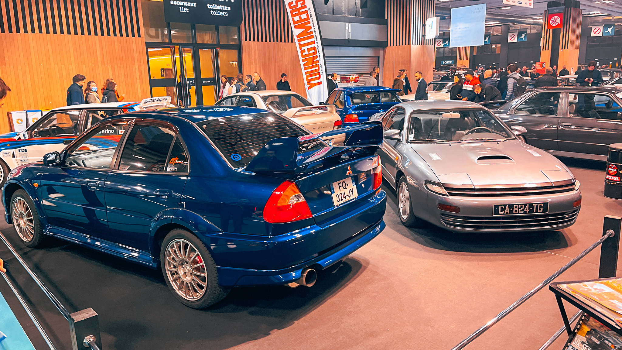 Mitsubishi Evo 6 and Toyota Celica GT4