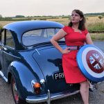 Rebecca Treston Morris Minor IWD