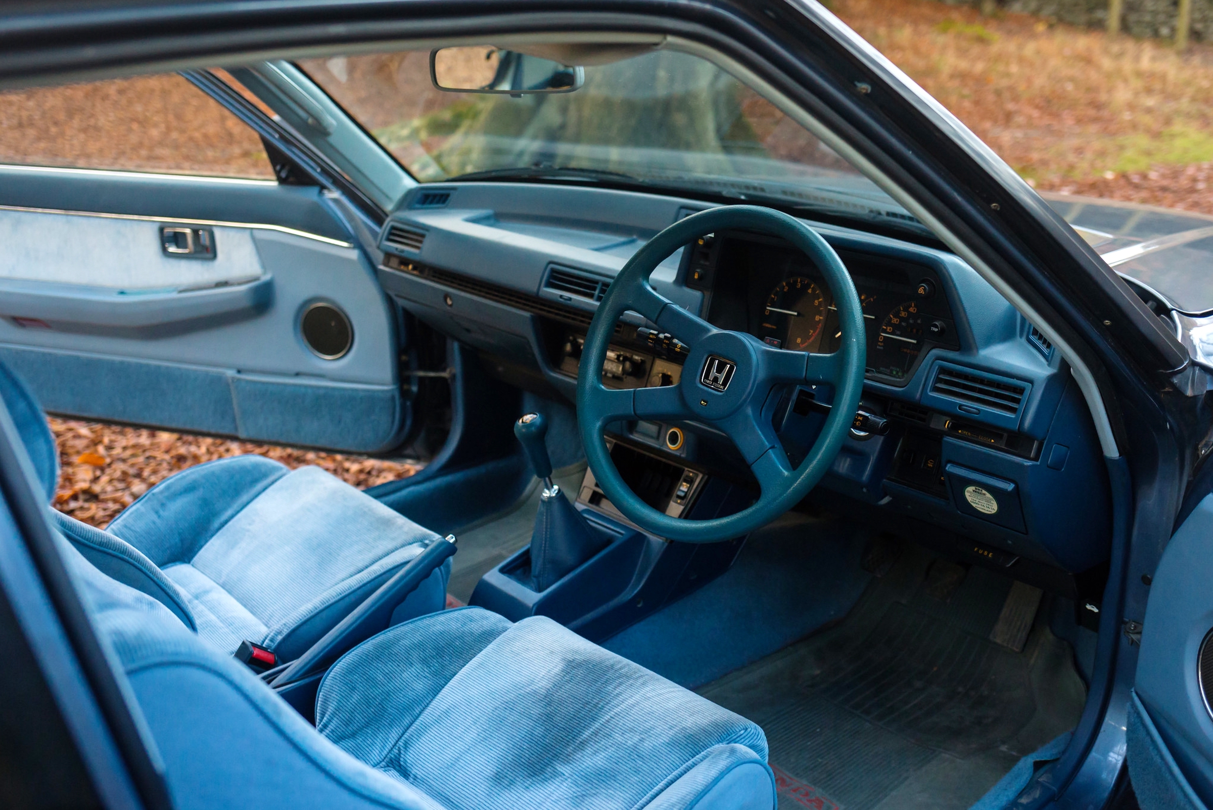 1984 Honda Accord interior