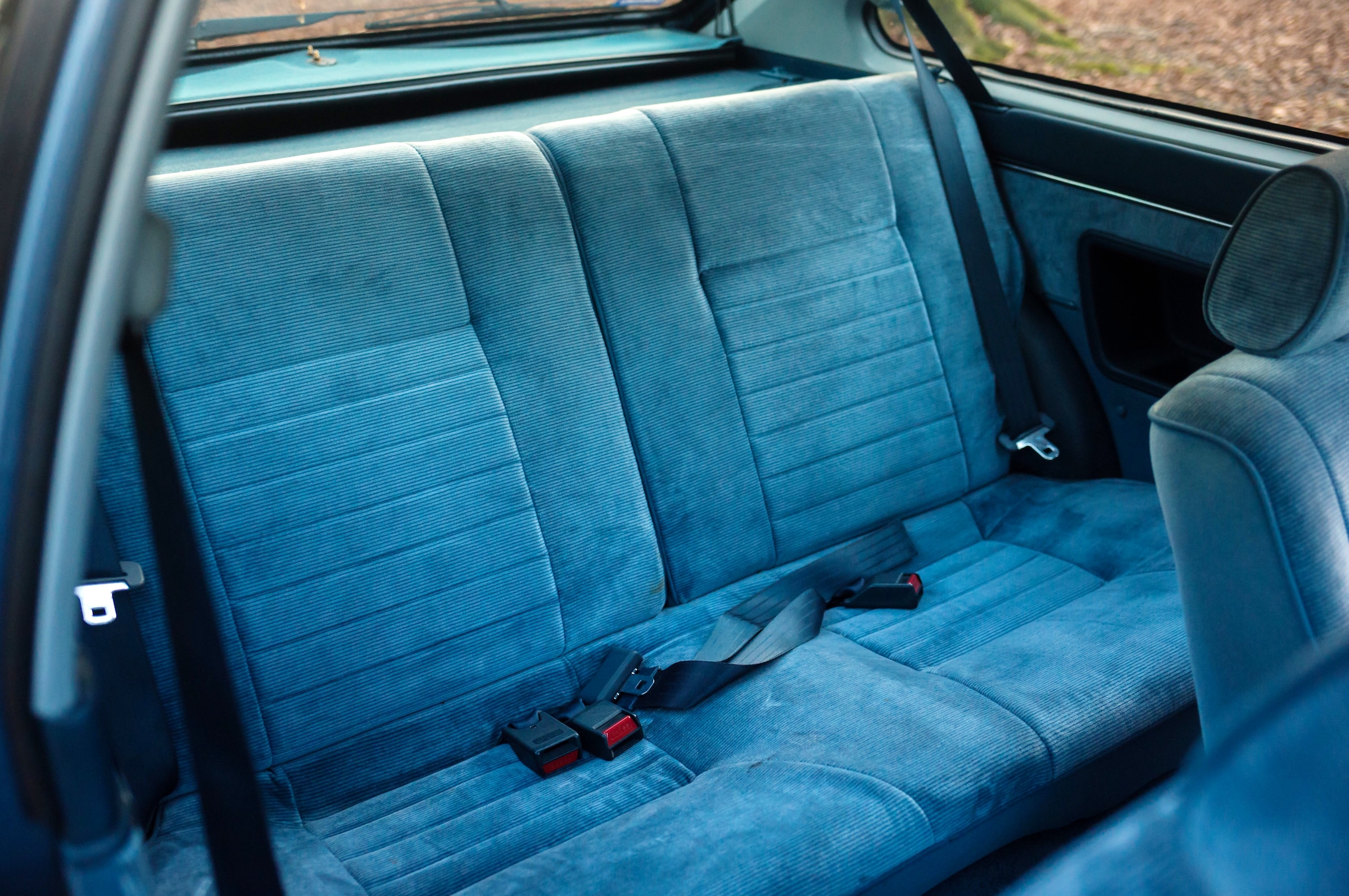 1984 Honda Accord rear seats