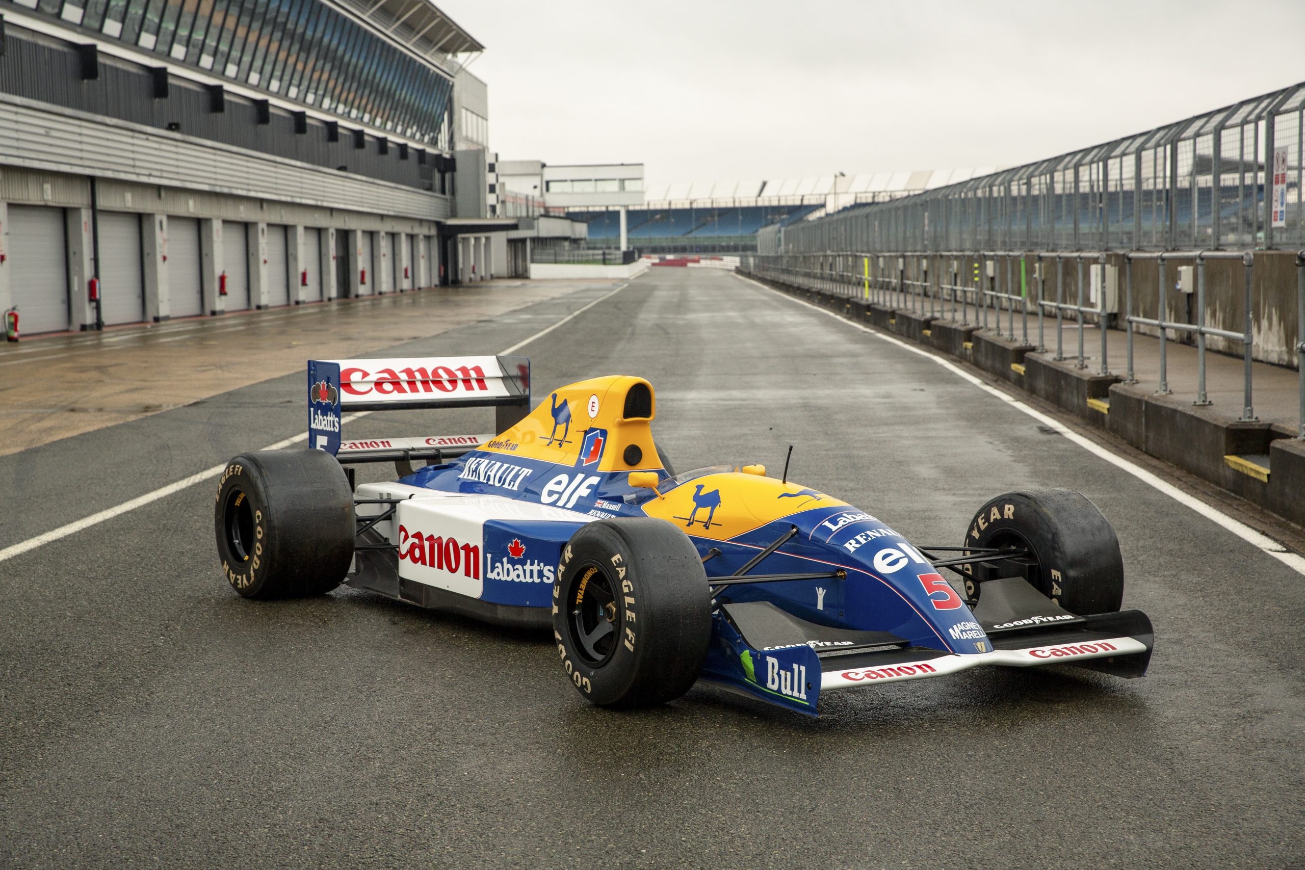 Nigel Mansell is selling his F1 car collection