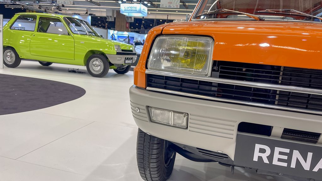 Renault 5s at 2022 Retromobile