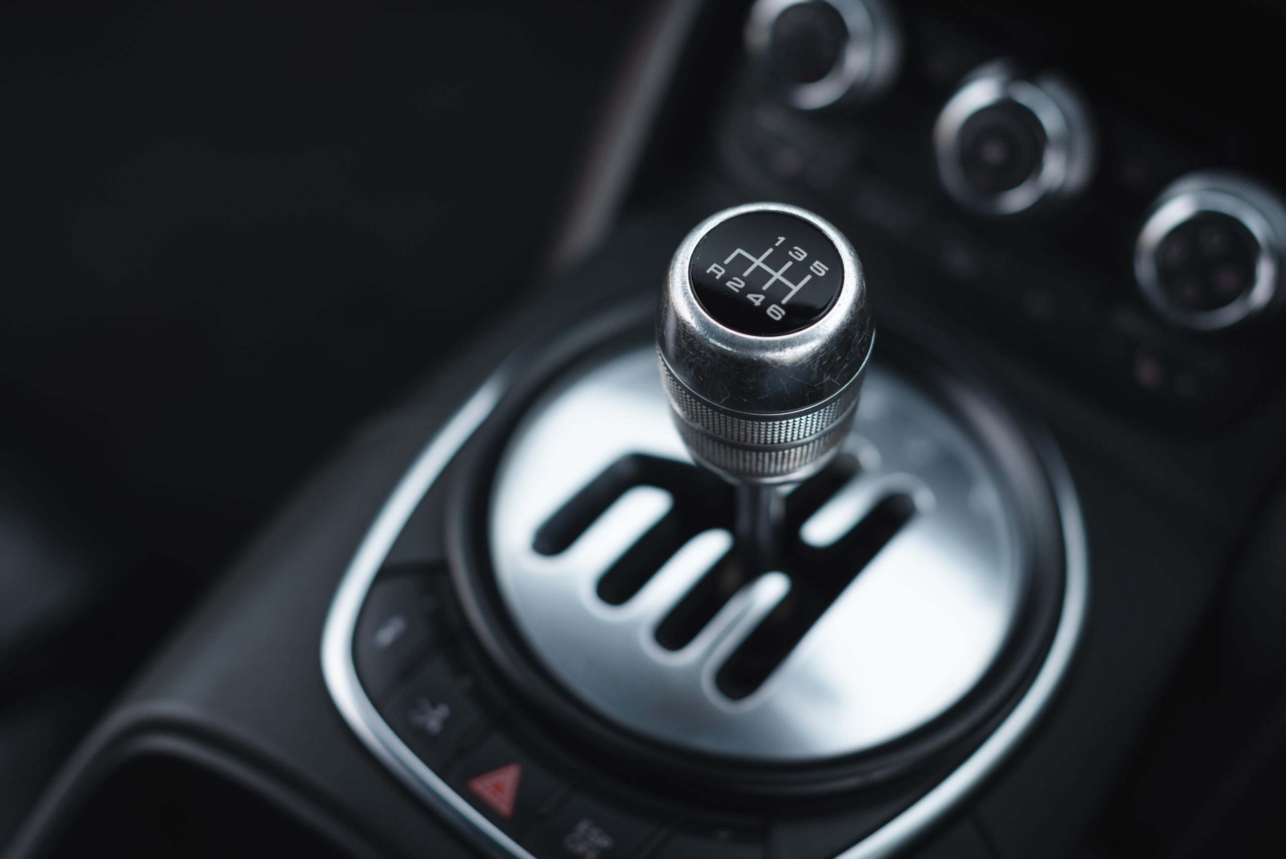 Audi R8 manual gearlever