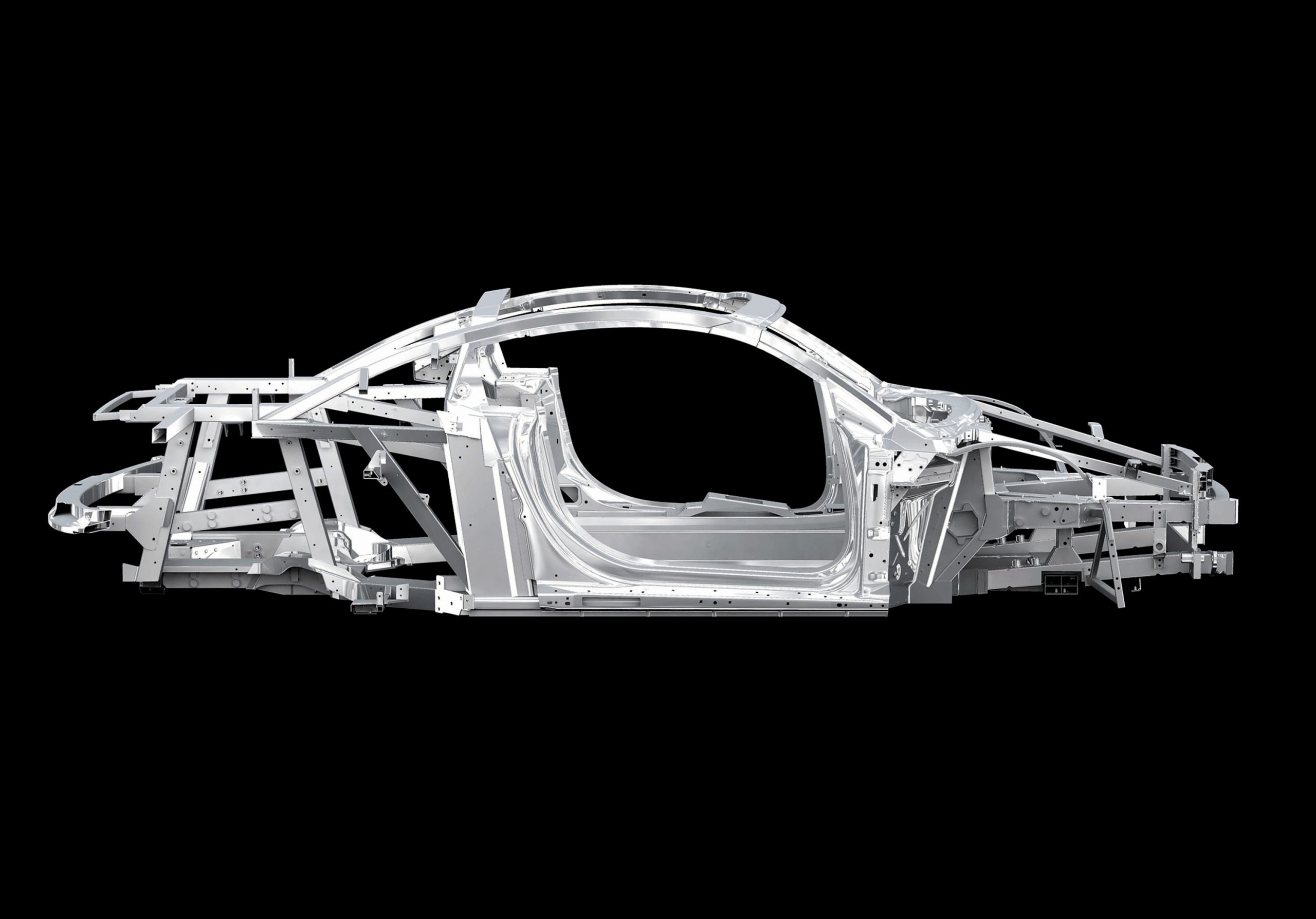 Audi R8 aluminium spaceframe