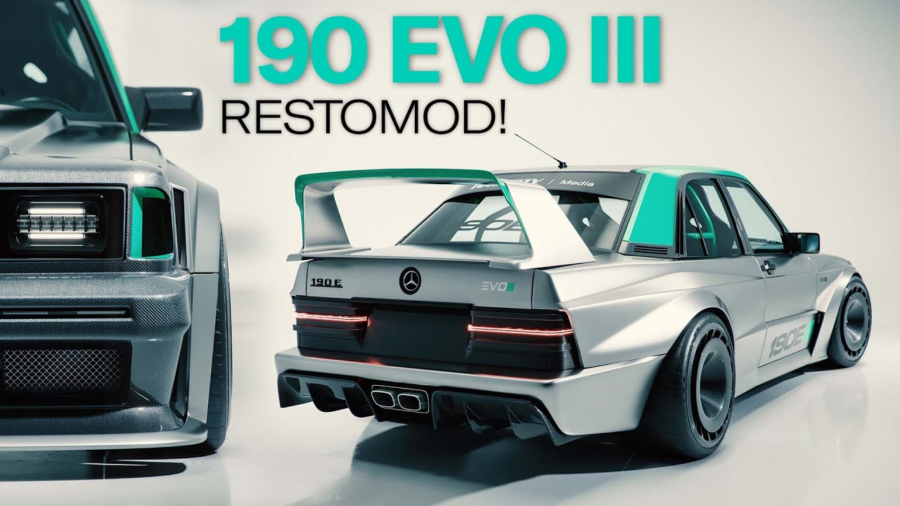 The 190E EVO that Mercedes never made | Rendered with Kyza