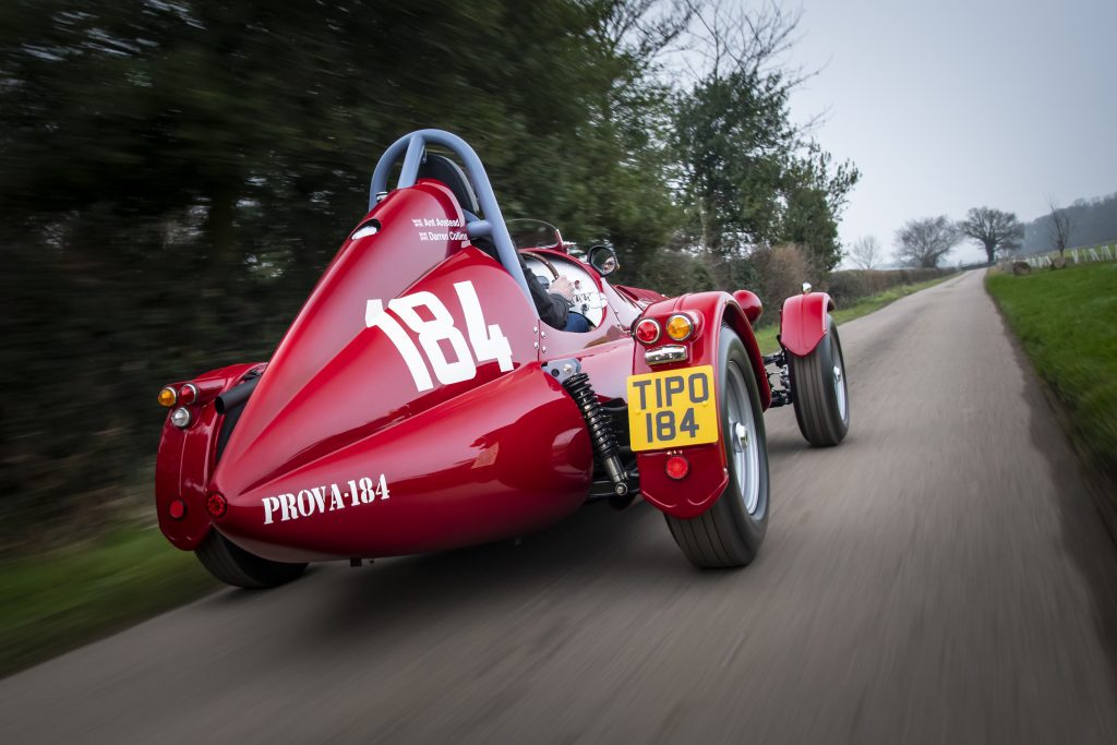 Tipo 184 uses Mazda MX-5 parts