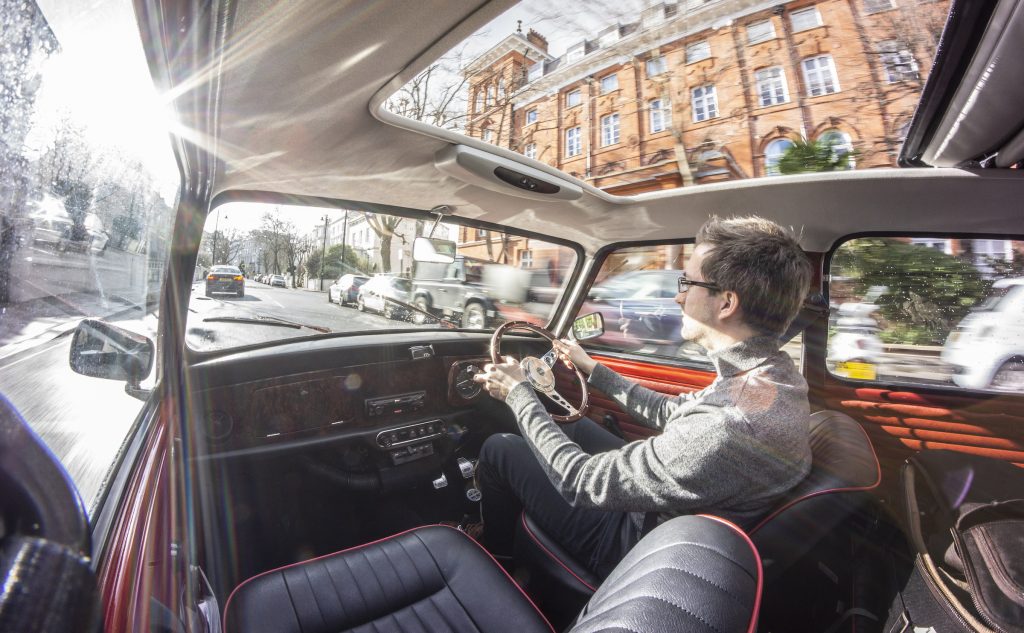 Electrogenic Mini EV interior