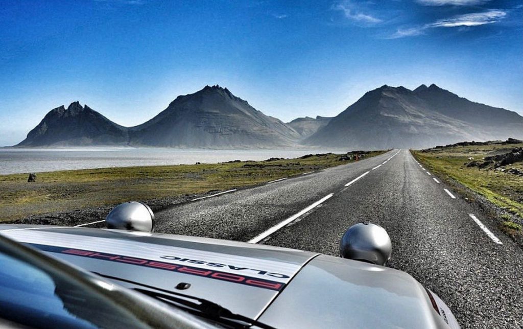 Porsche 928 road trip Iceland