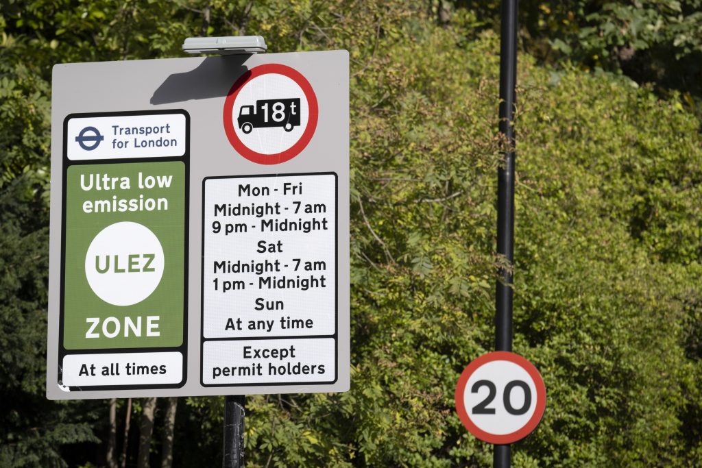 London’s ULEZ zone to expand to M25 in 2023