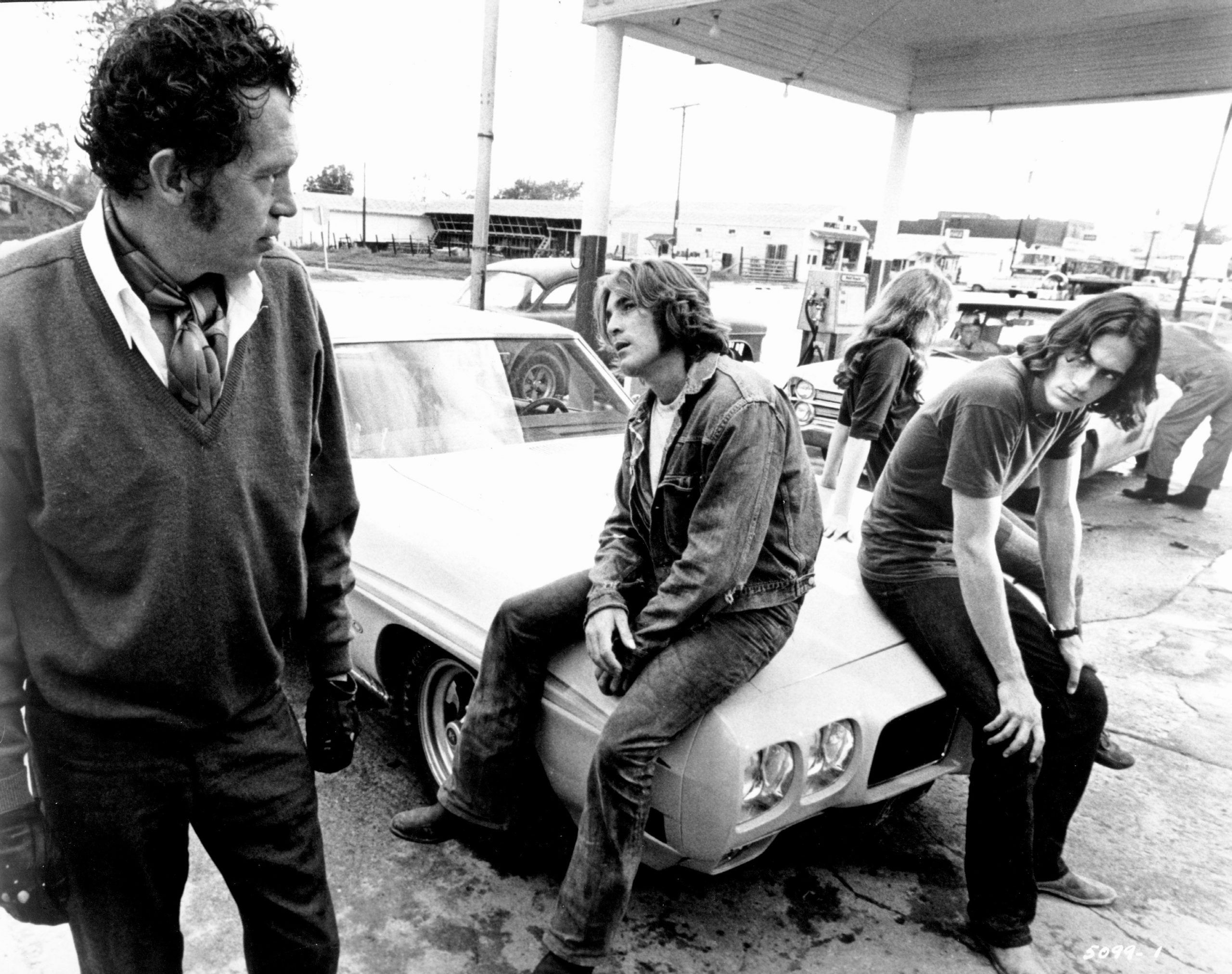The road leads to nowhere in Two-Lane Blacktop