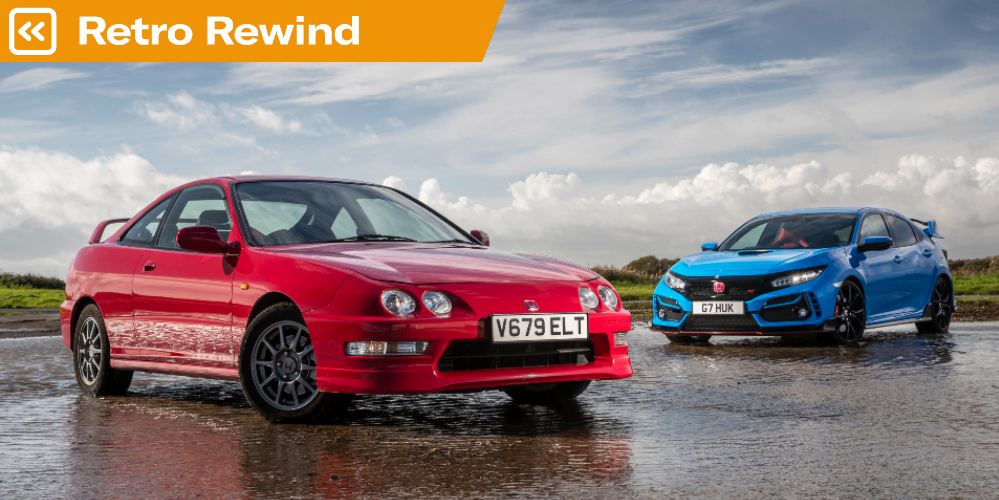 Retro Rewind: Honda Integra Type-R vs Honda Civic Type-R