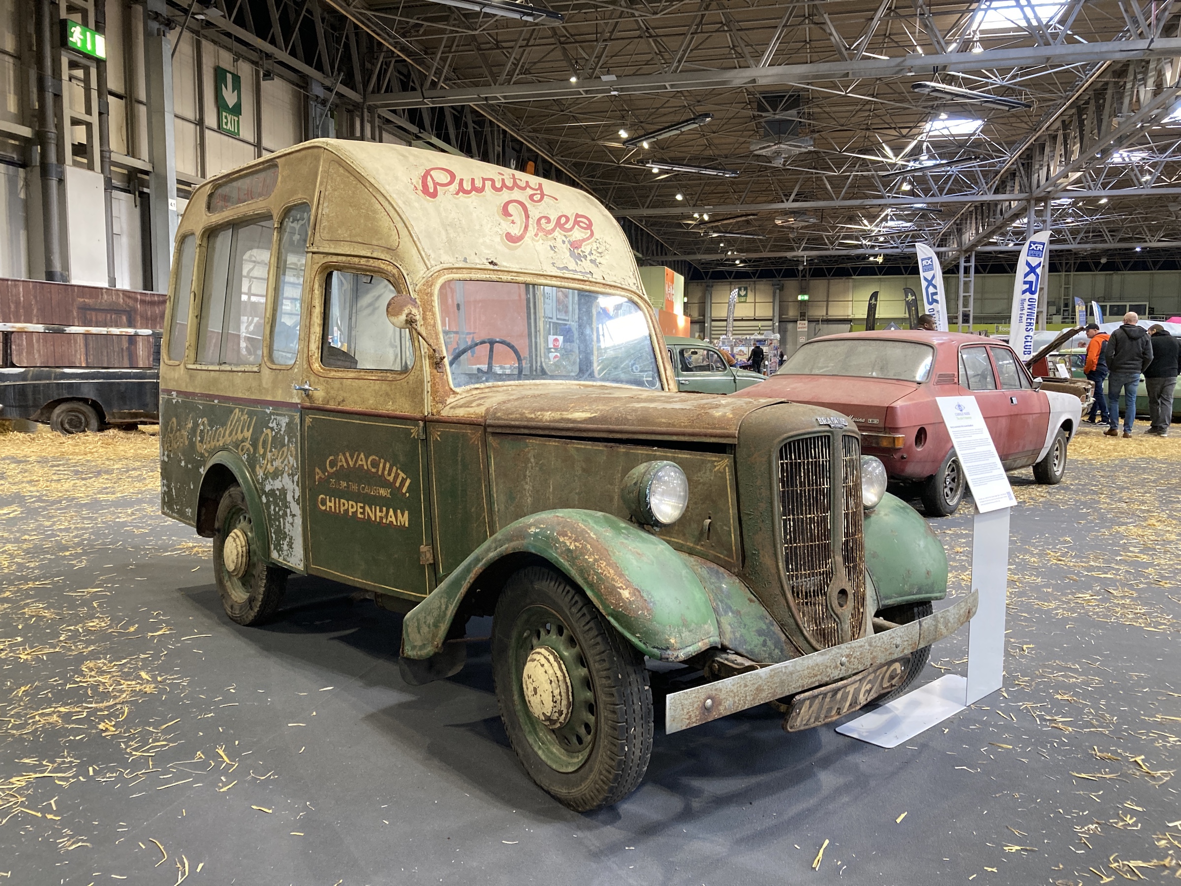 Jowett Bradford ice cream van barn find