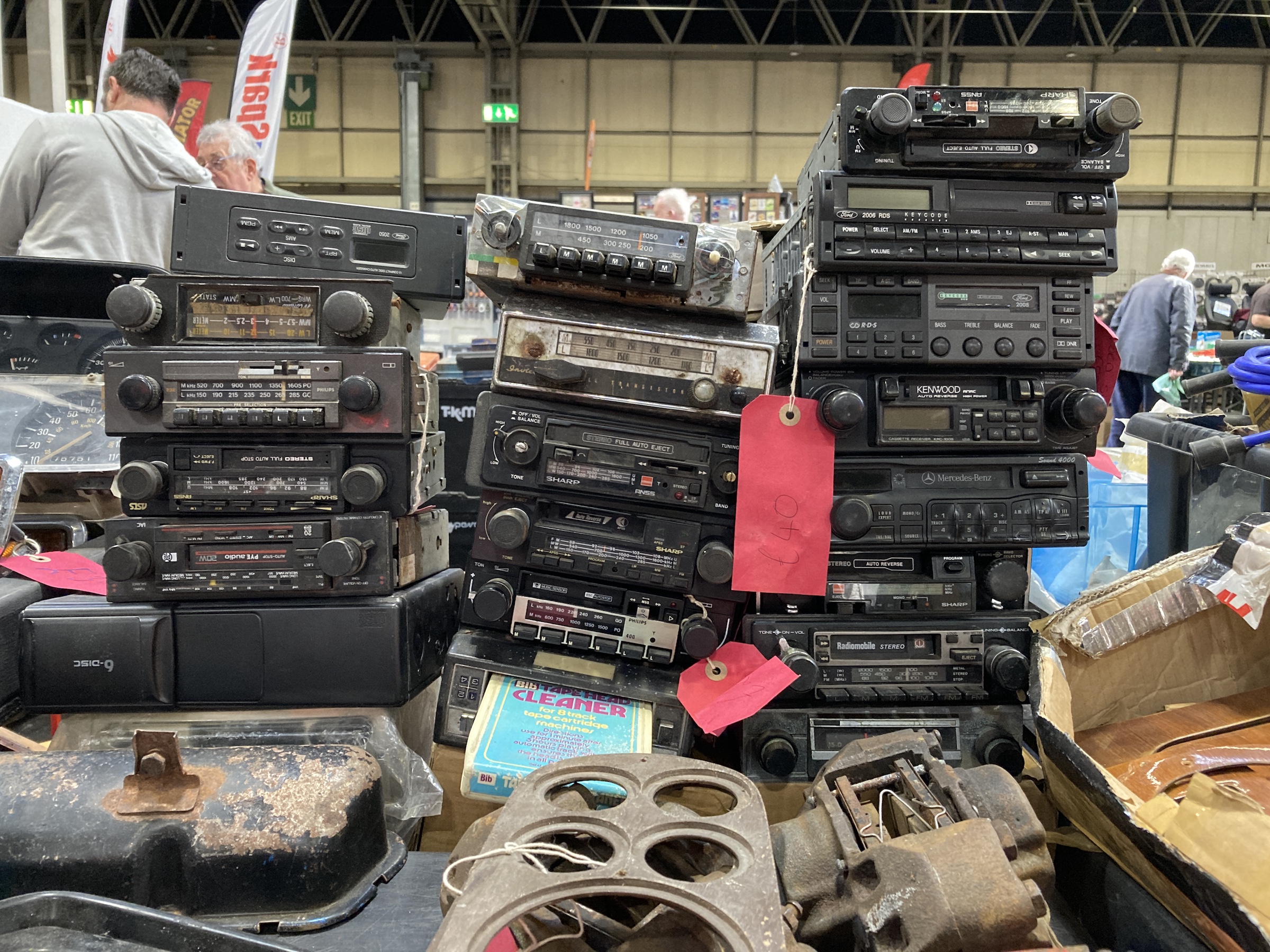 Autojumble radios NEC