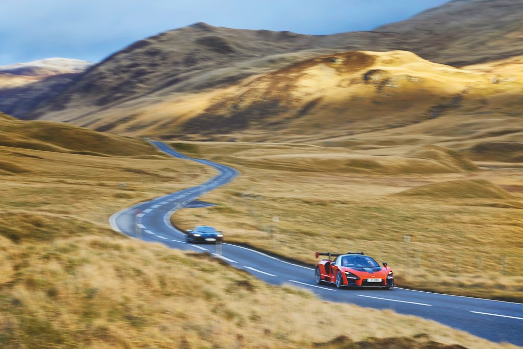 McLaren P1 tested against McLaren Senna