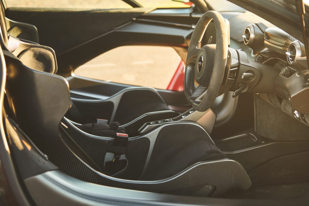 McLaren Senna interior