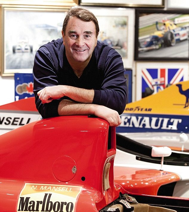Nigel Mansell is selling his F1 car collection