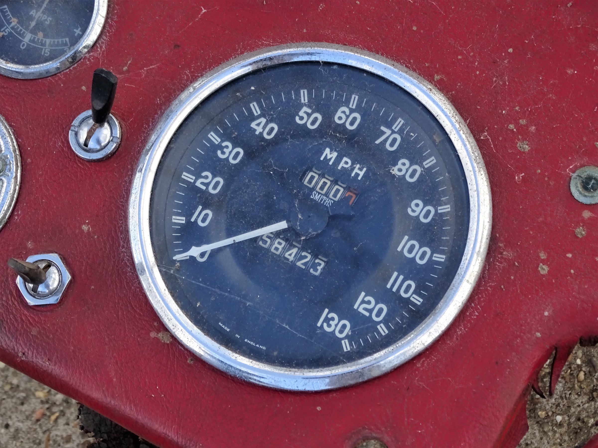 AC Ace odometer