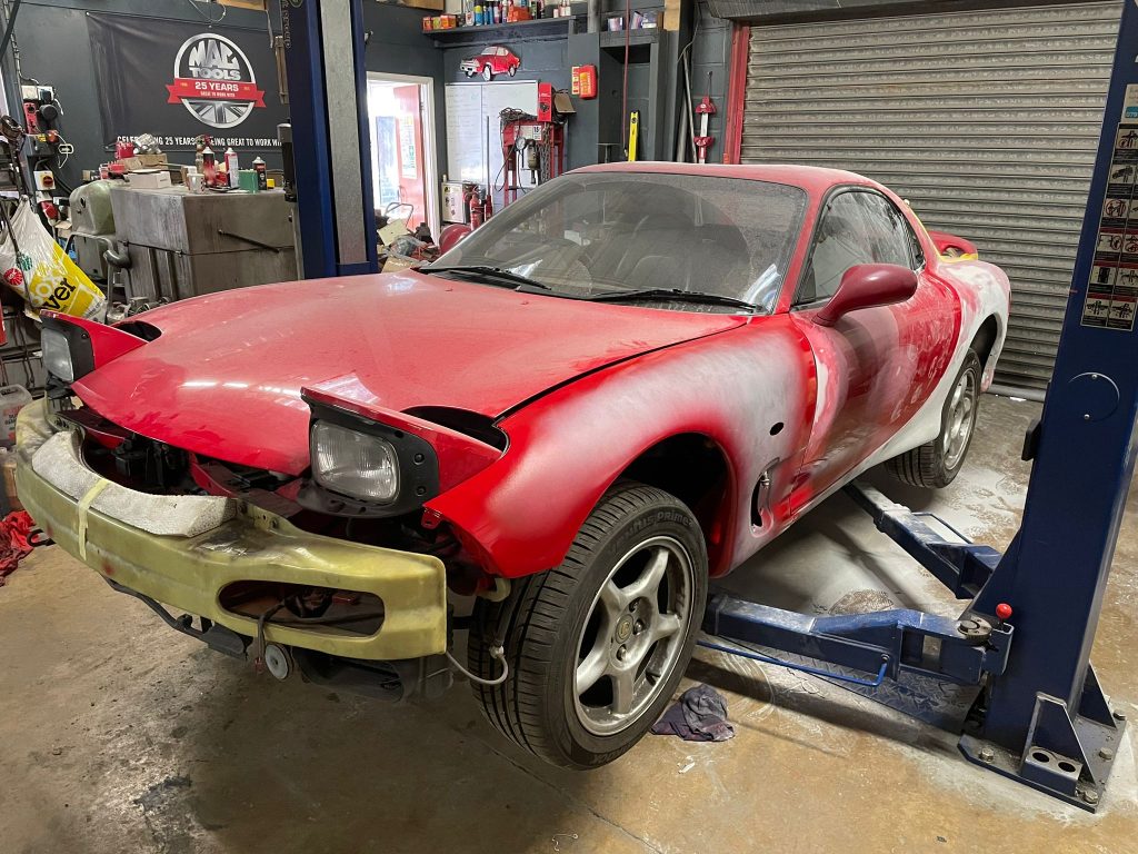 Mazda RX-7 restoration