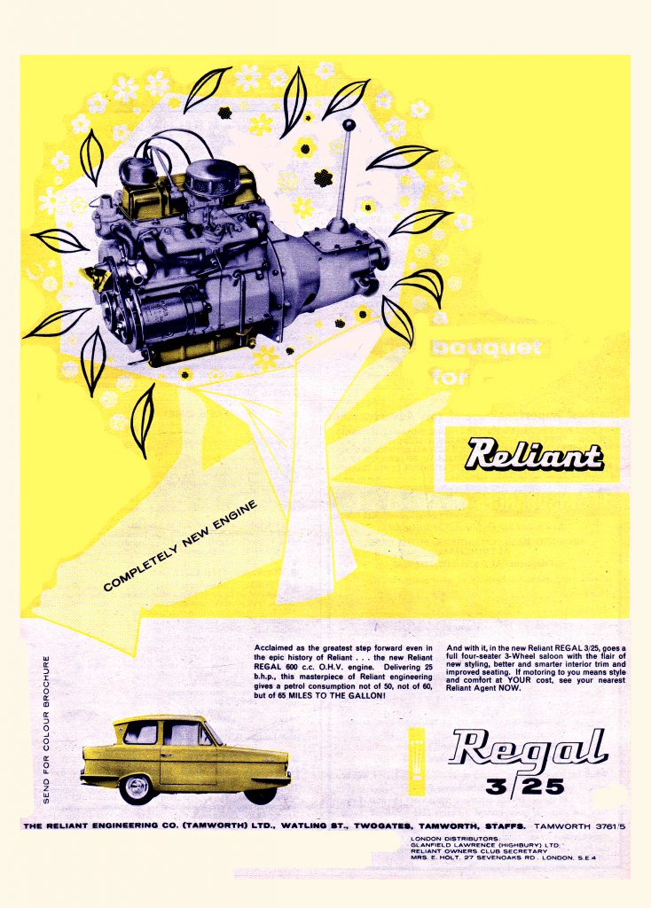 Reliant regal advert