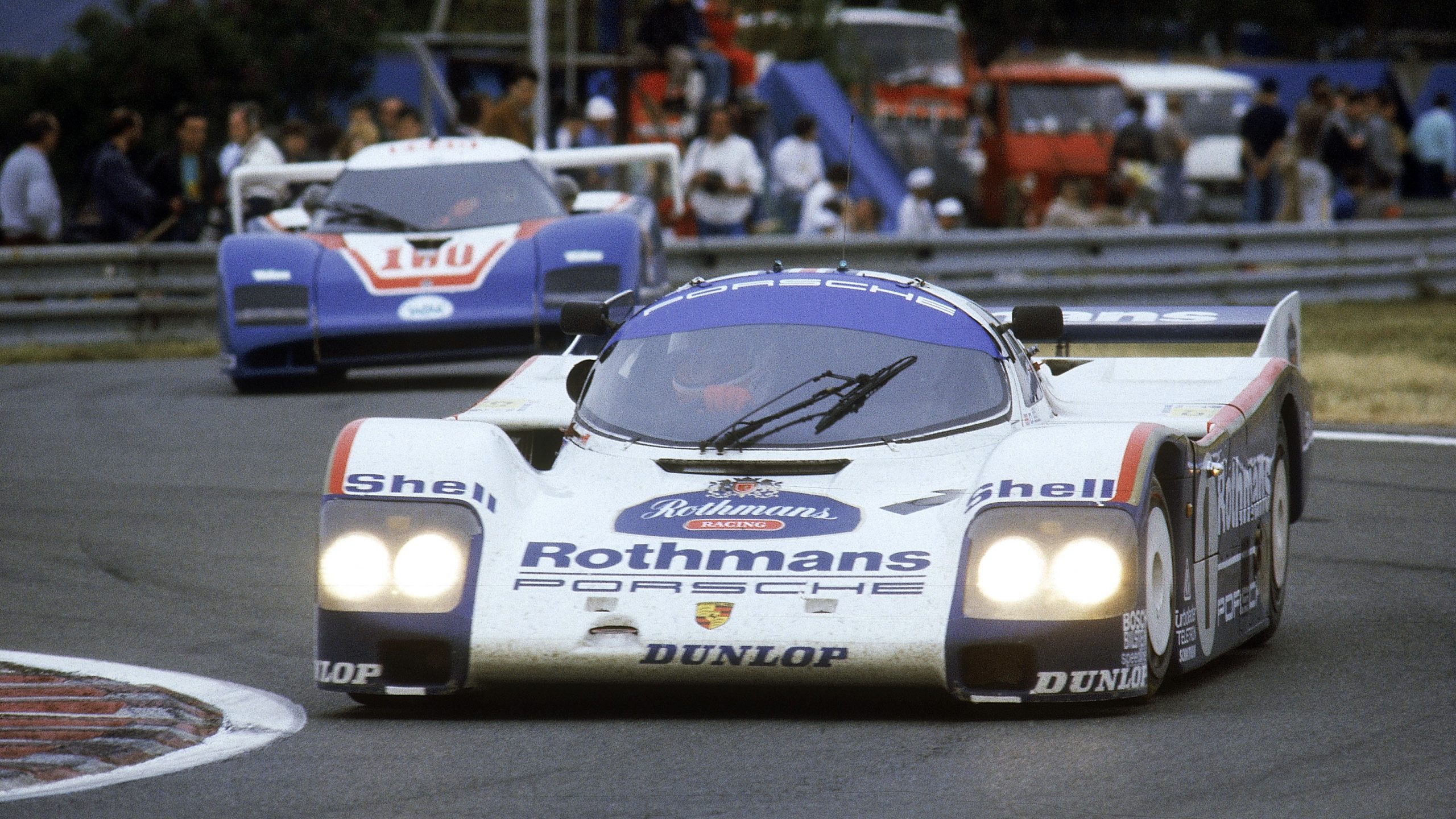 Porsche 962 at 1986 Le Mans 24 hour race