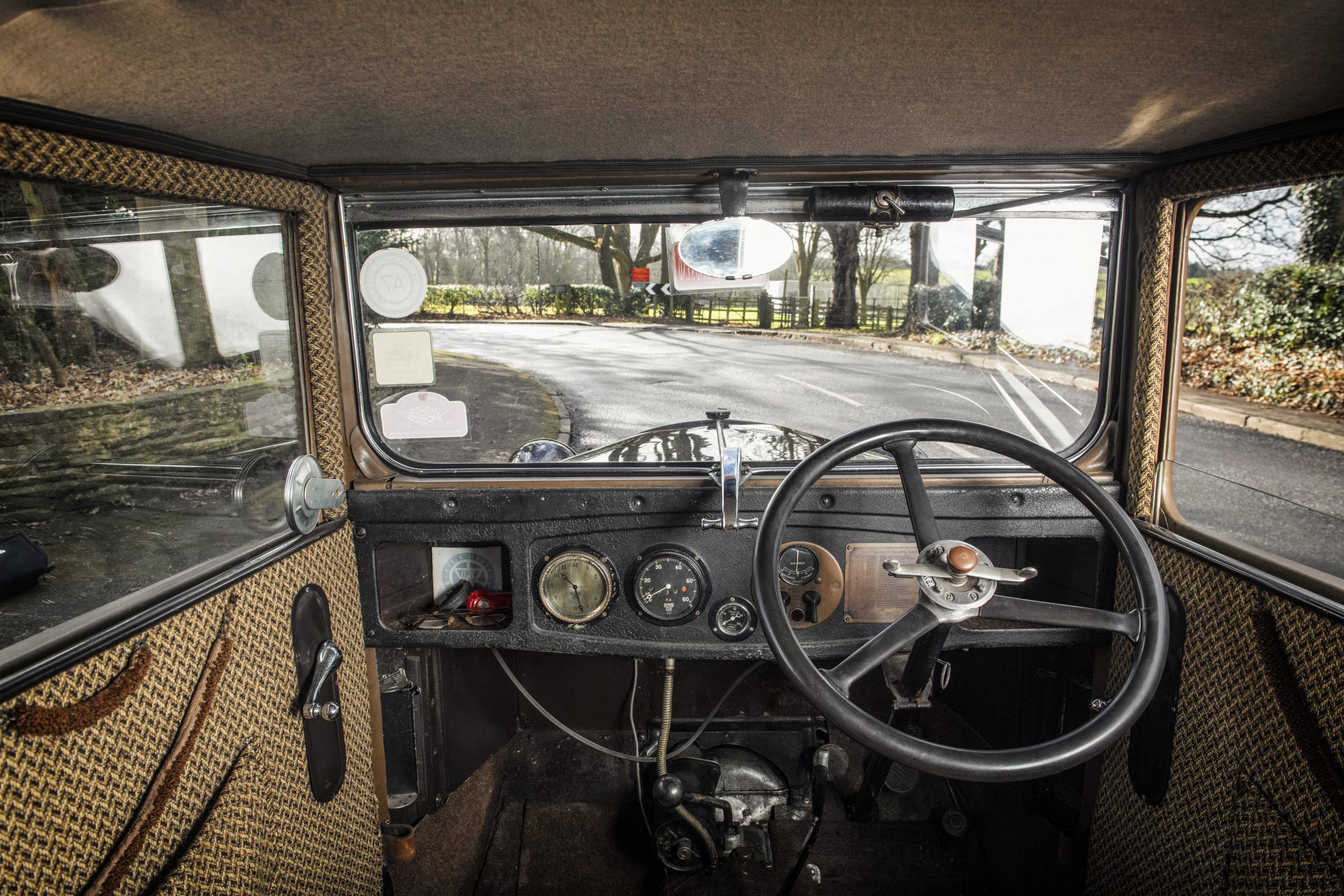 Austin Seven interior