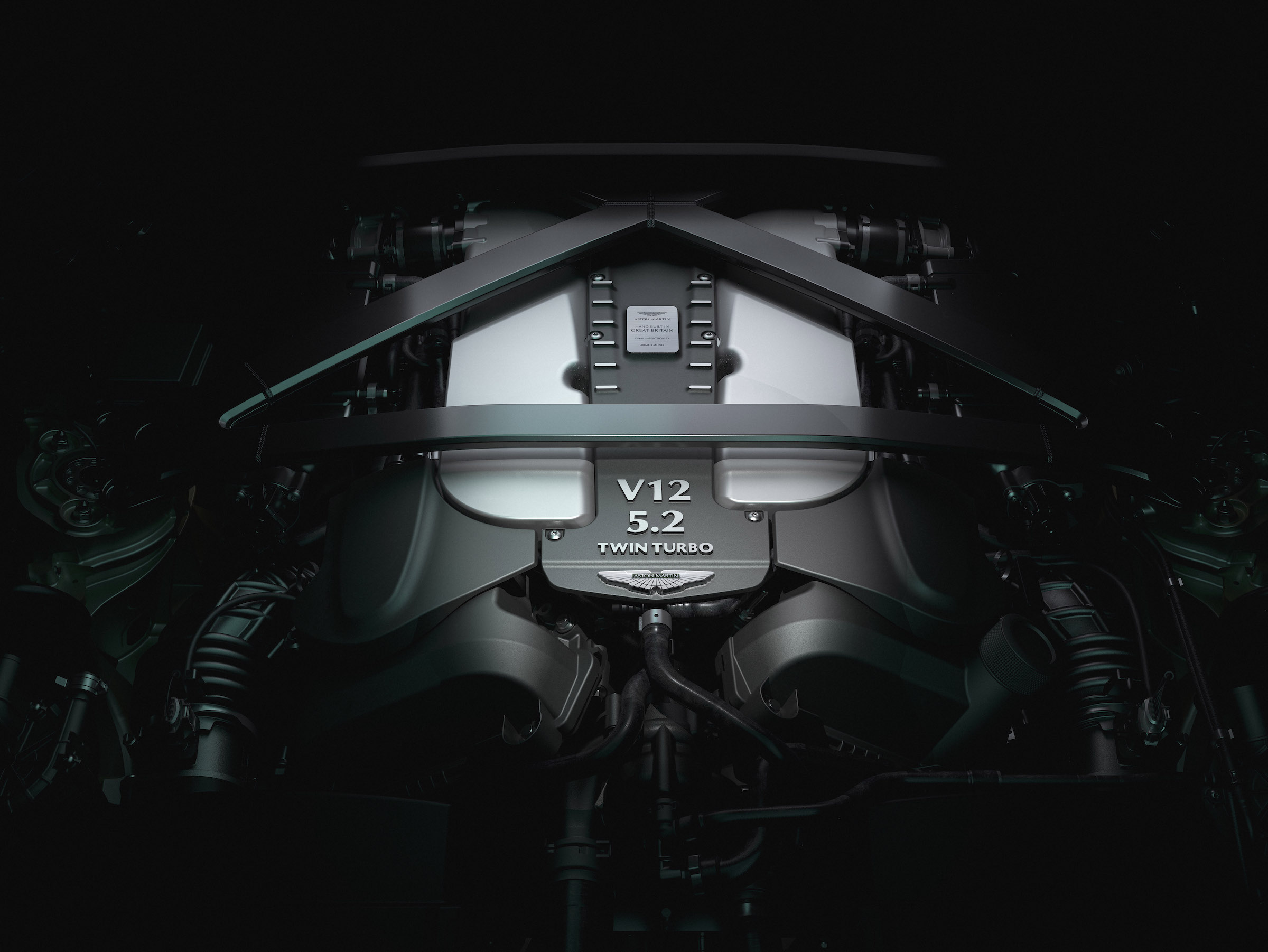 Aston Martin V12 Vantage engine
