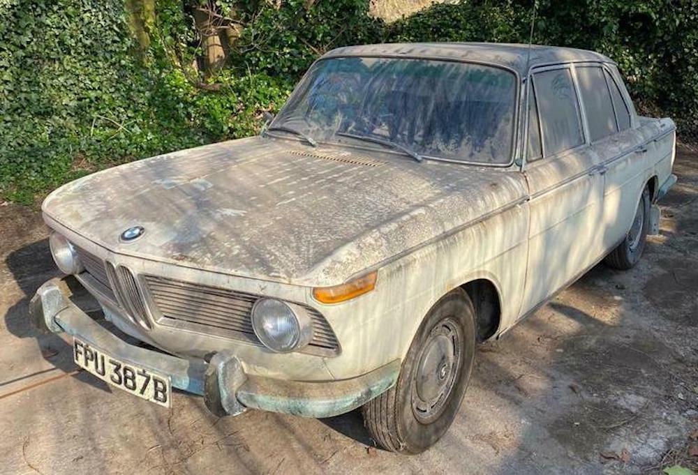This barn find BMW 1800 is dying for a second chance
