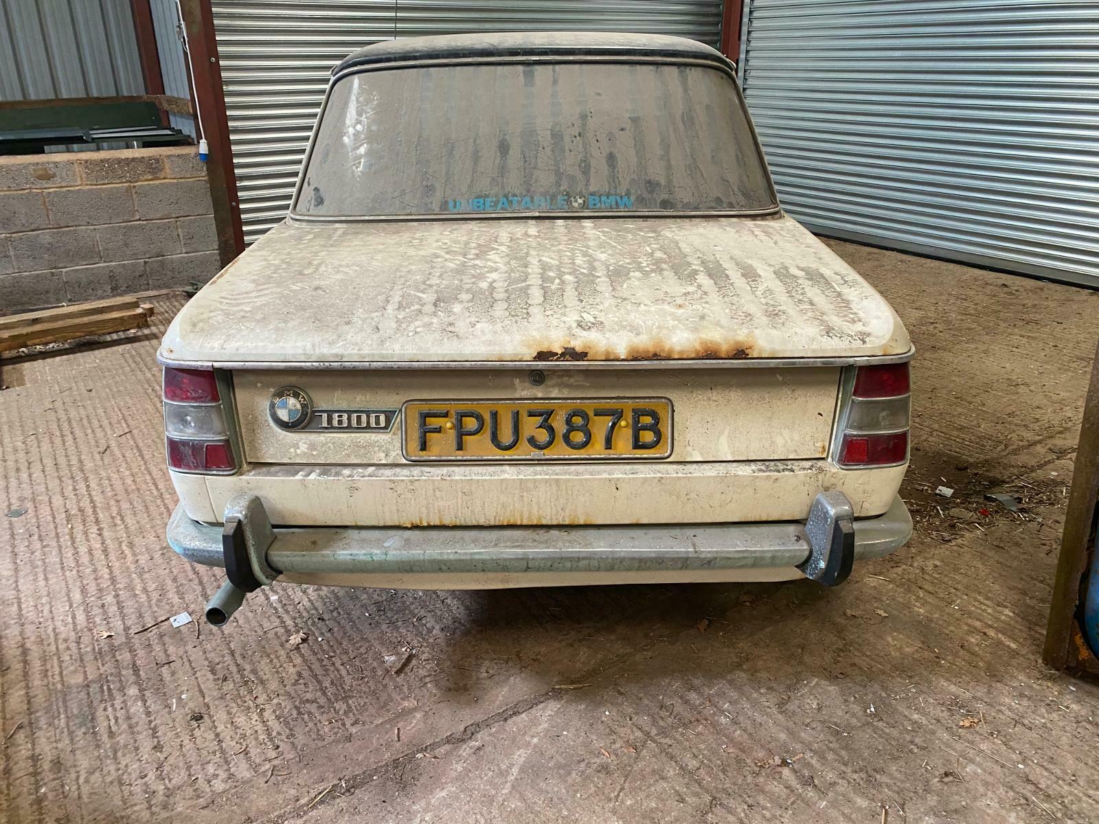 BMW 1800 barn find