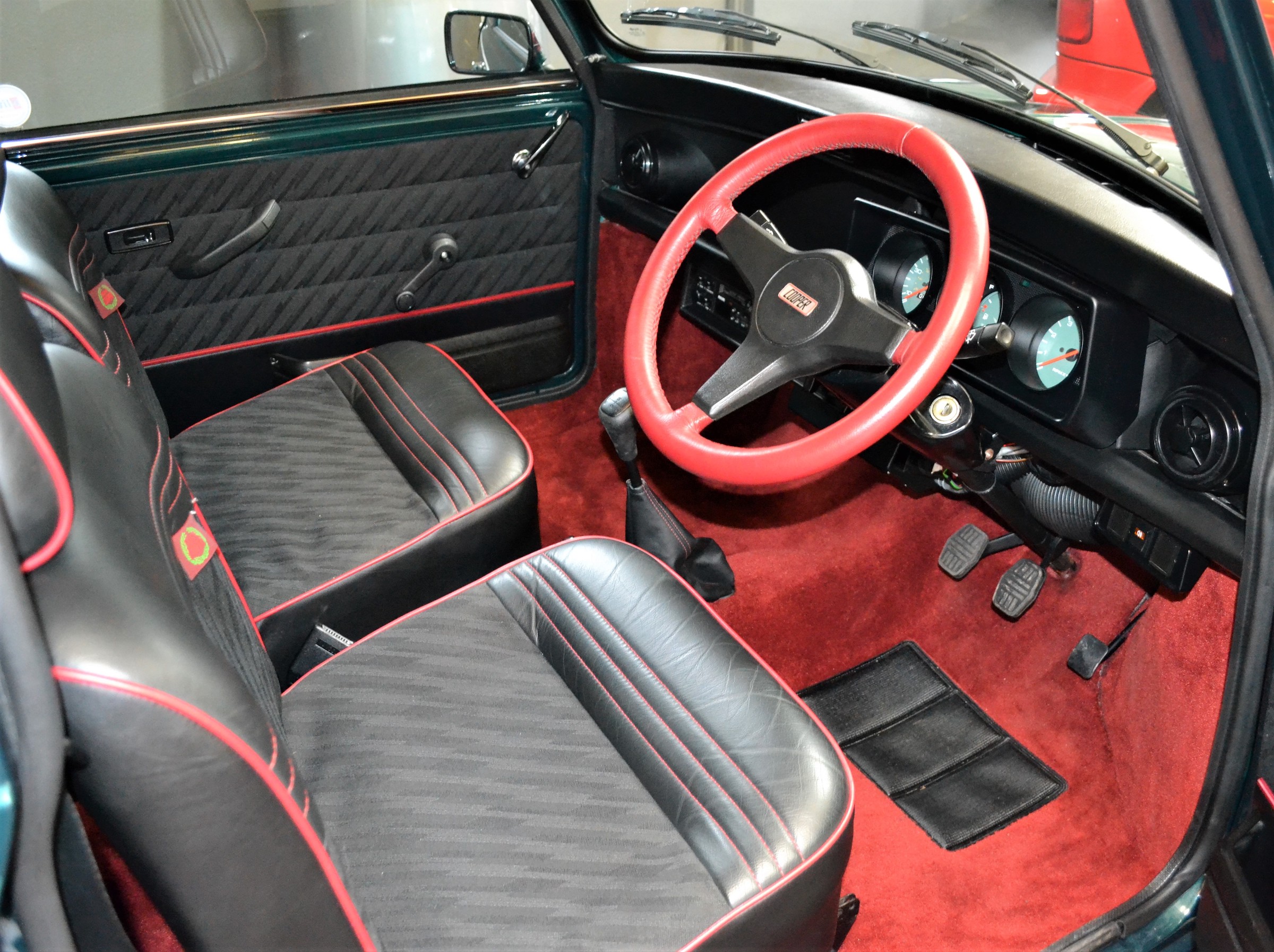 1990 Rover Mini Cooper RSP interior