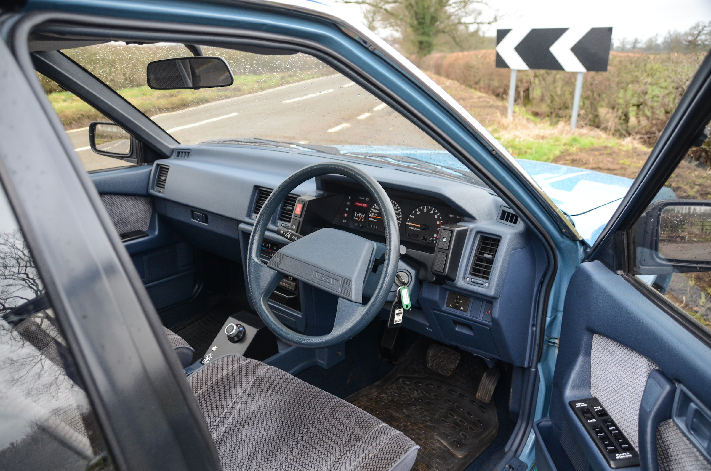 Nissan Bluebird 'Newbird' electric interior