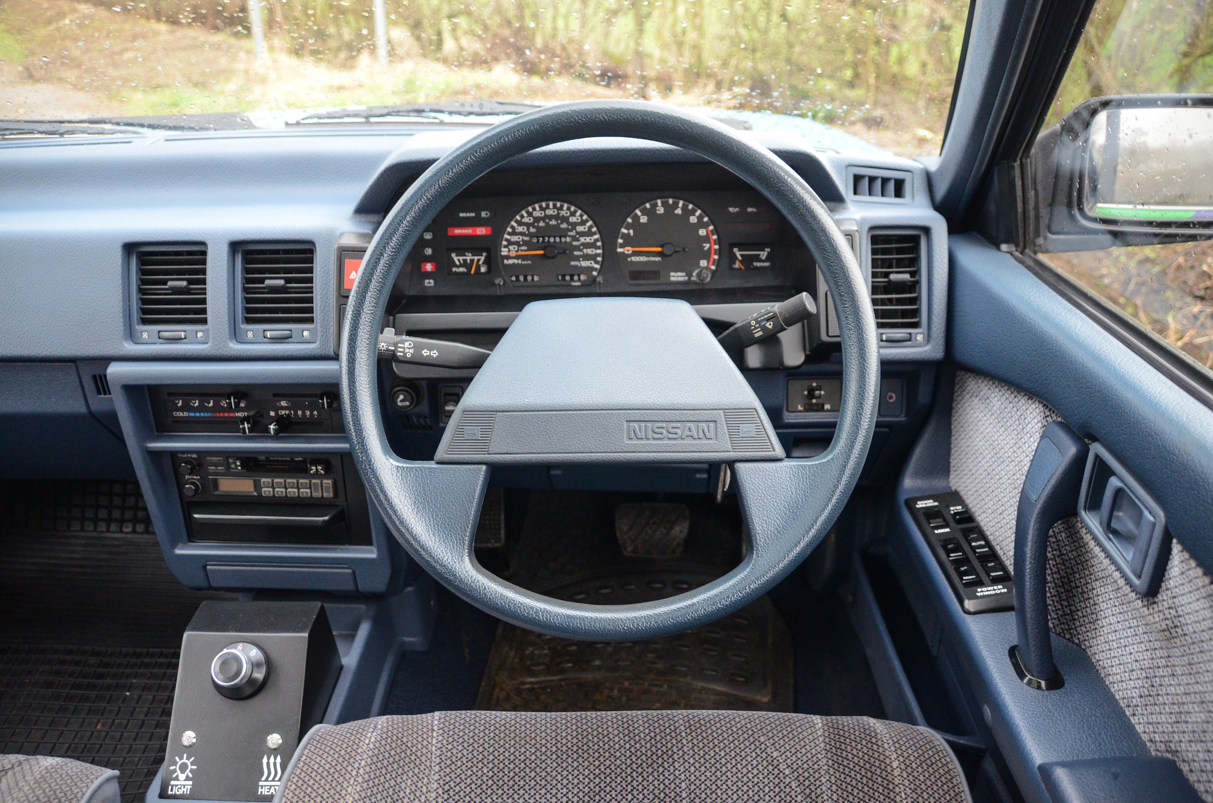 Nissan Bluebird 'Newbird' electric interior