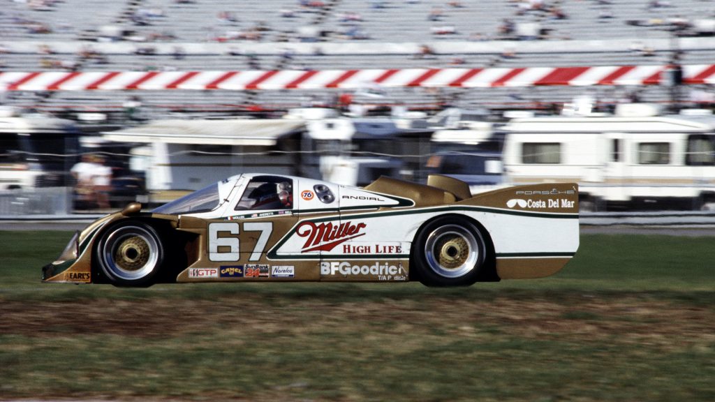 Derek Bell Porsche 962 1989 Daytona 24 race