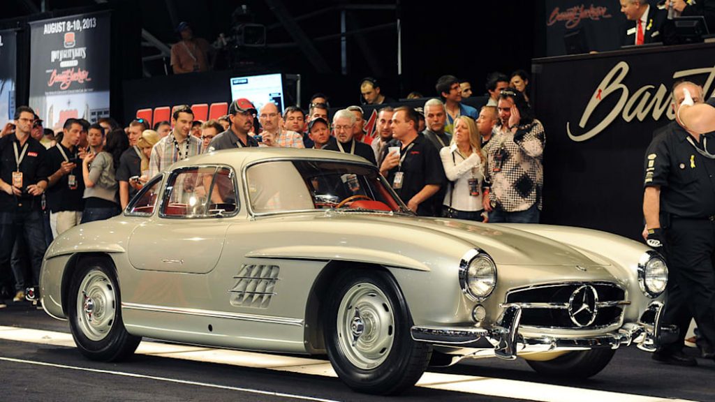 Clark Gable Mercedes 300SL Coupe