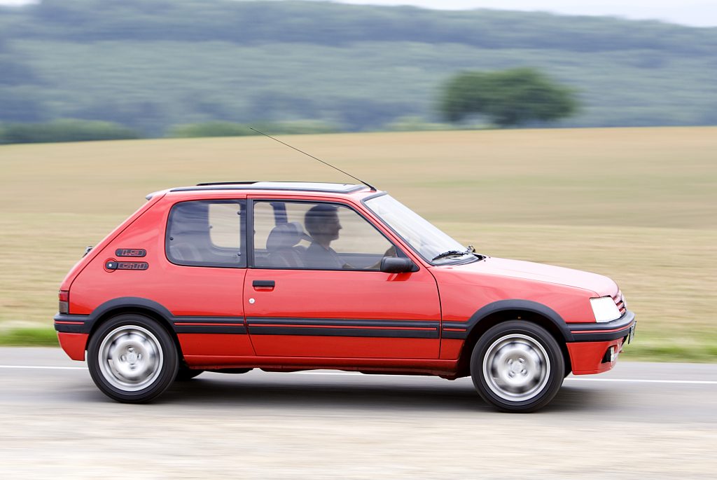 Peugeot 205 GTI profile