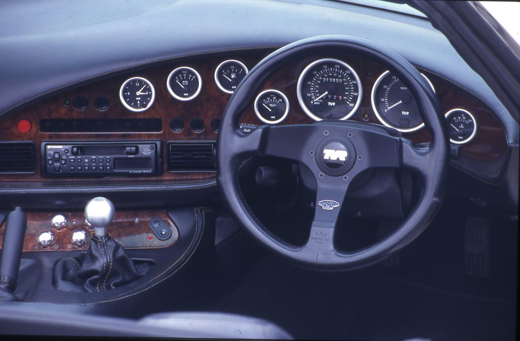 TVR Griffith interior