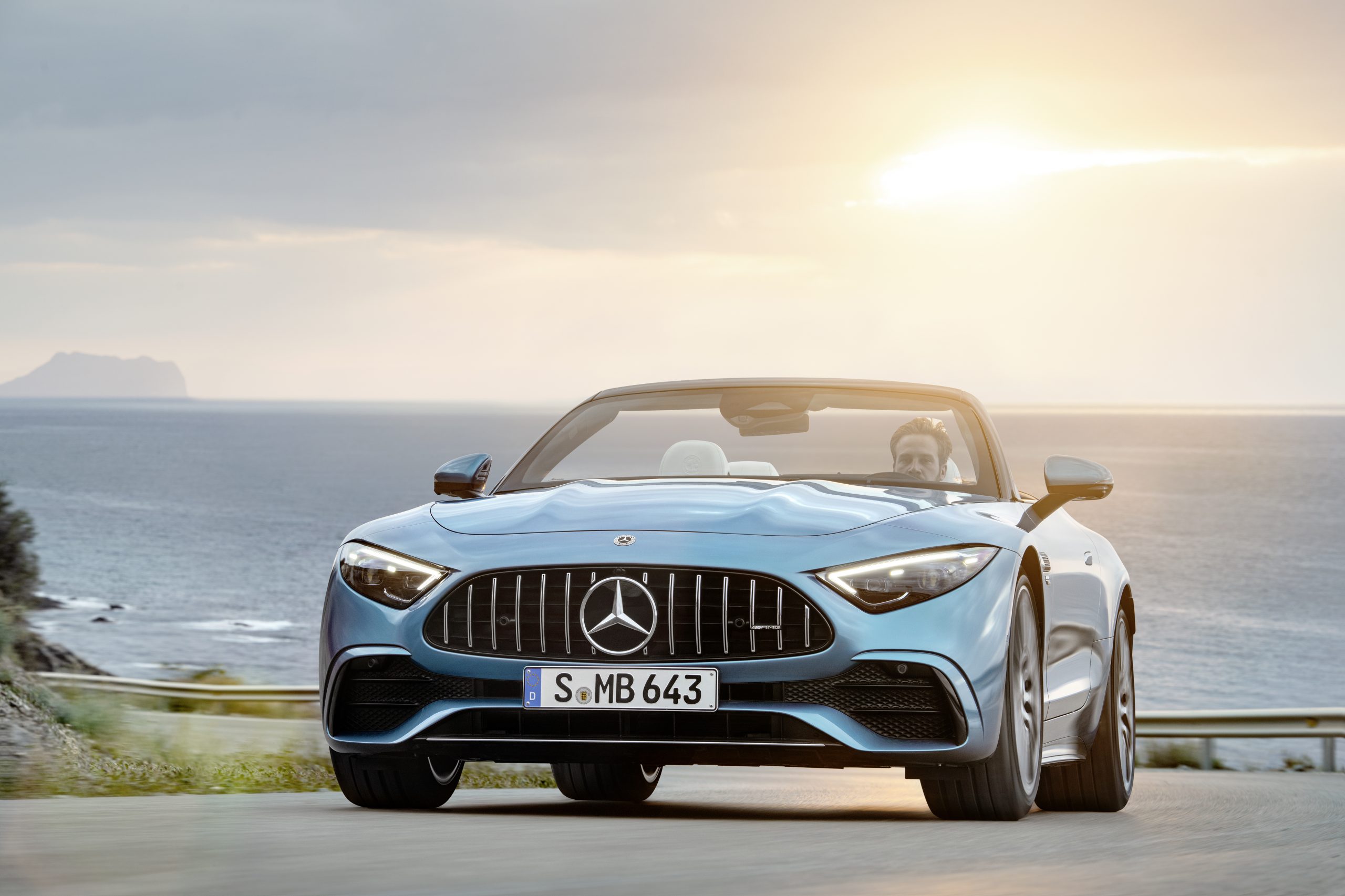 New AMG 43 turbo is first four-pot SL since the Fifties