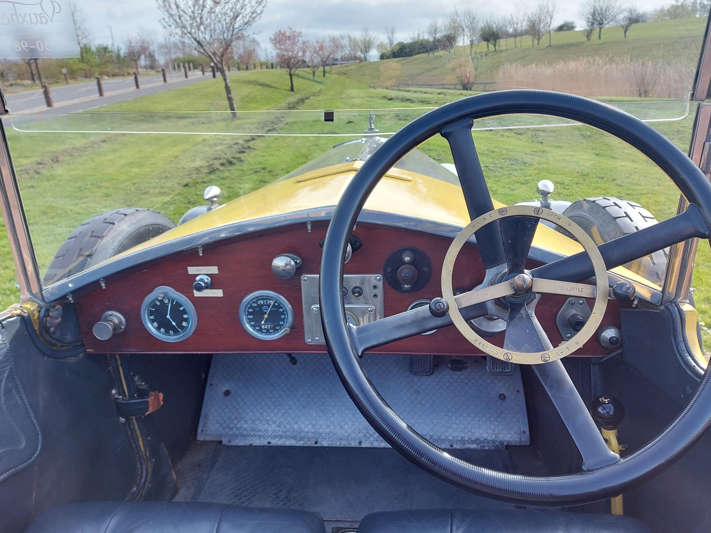 Vauxhall 30-98 dashboard