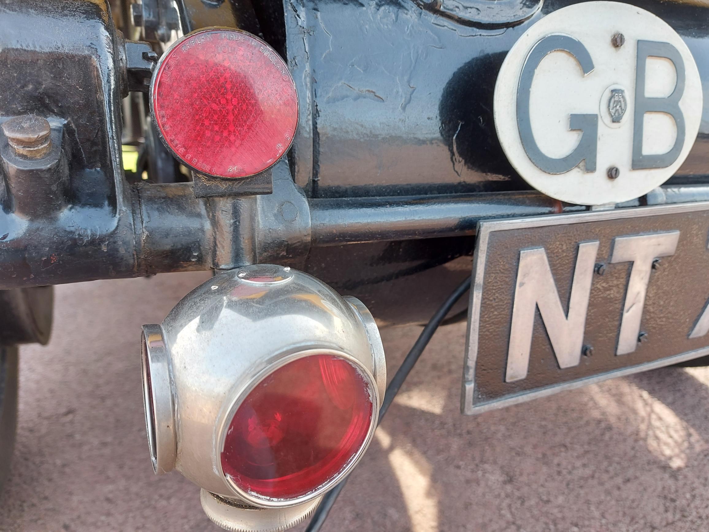 Vauxhall 30-98 rear lights