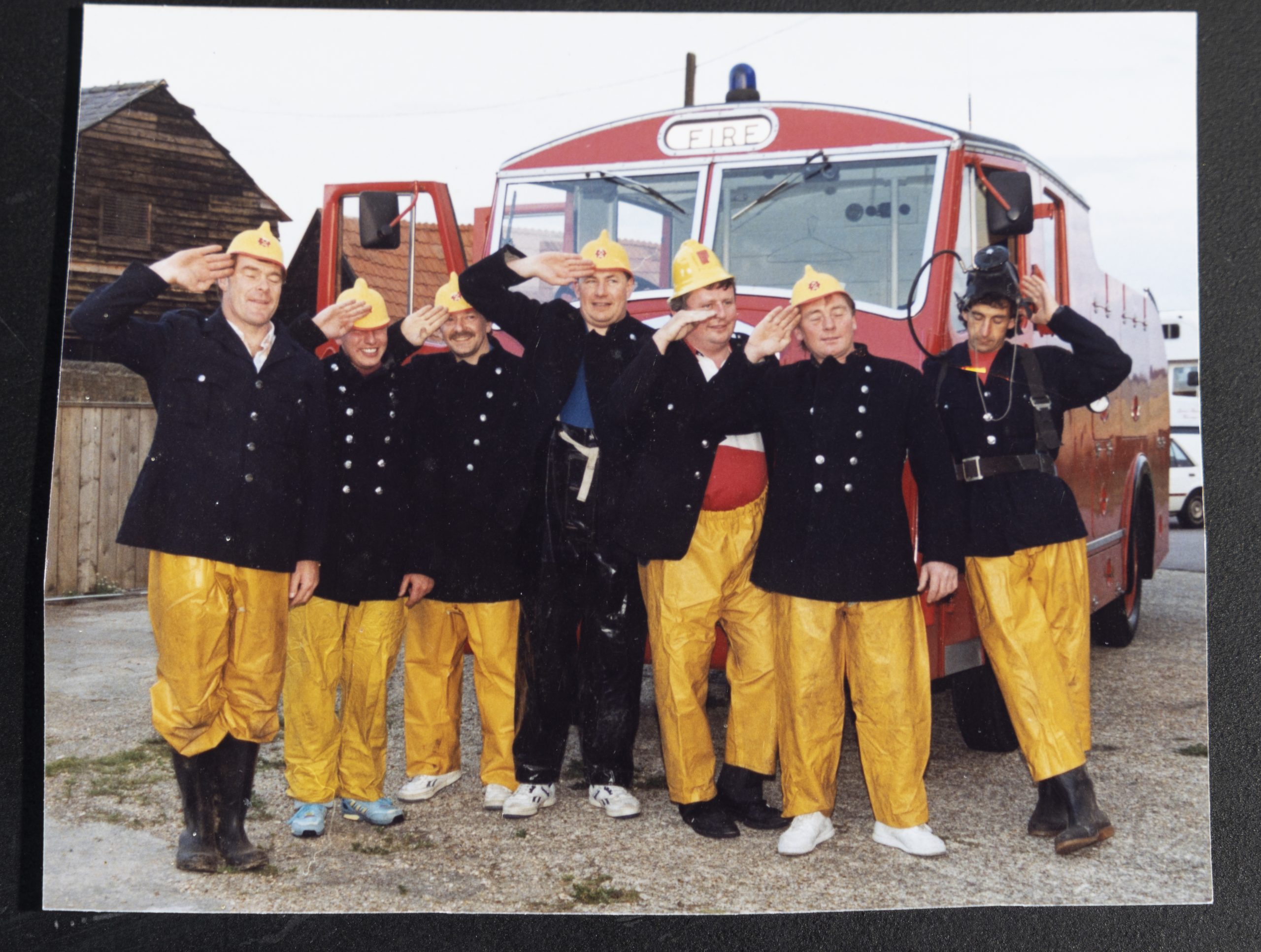 Steve Parrish fire engine