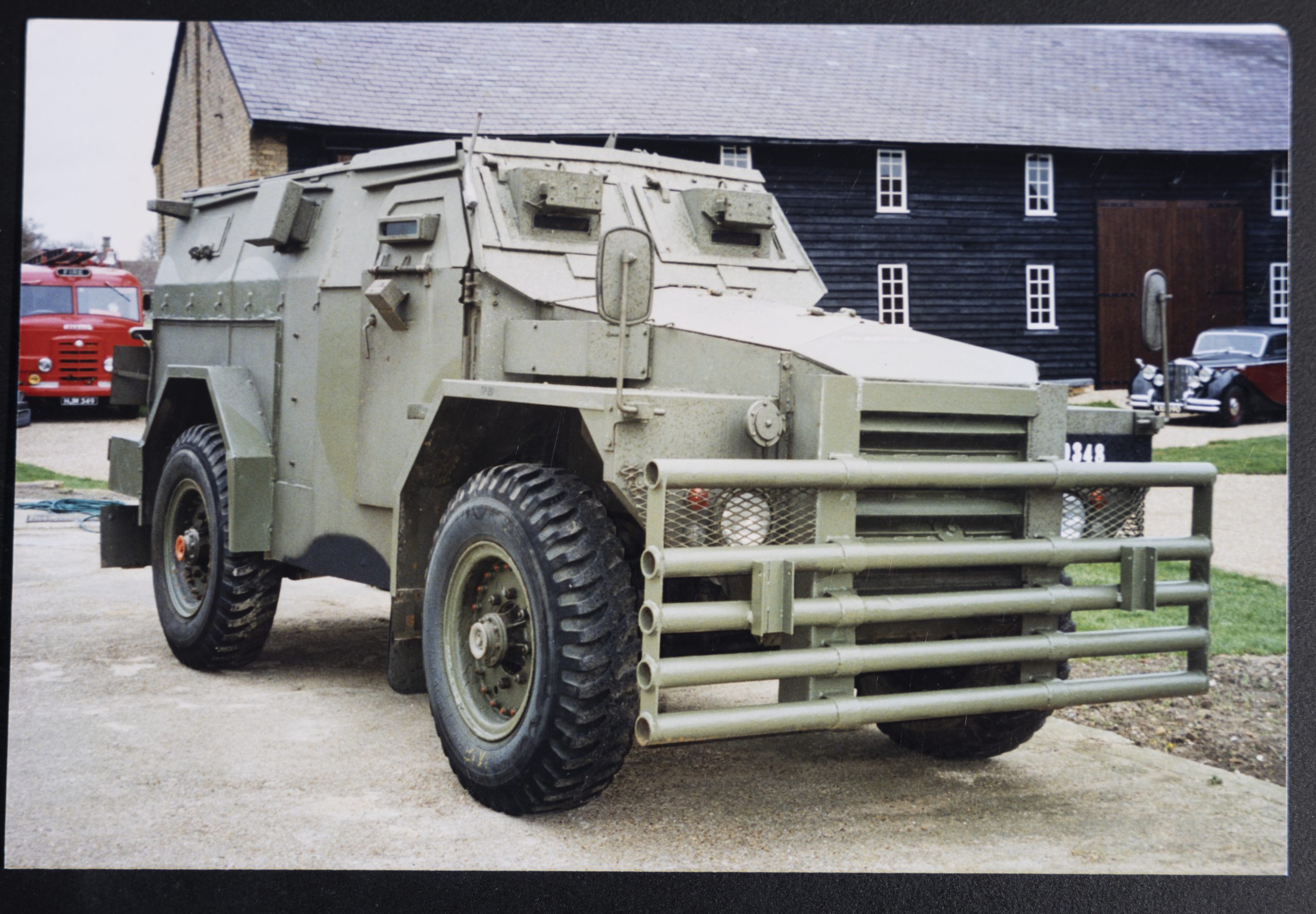 Steve Parrish armoured personnel carrier