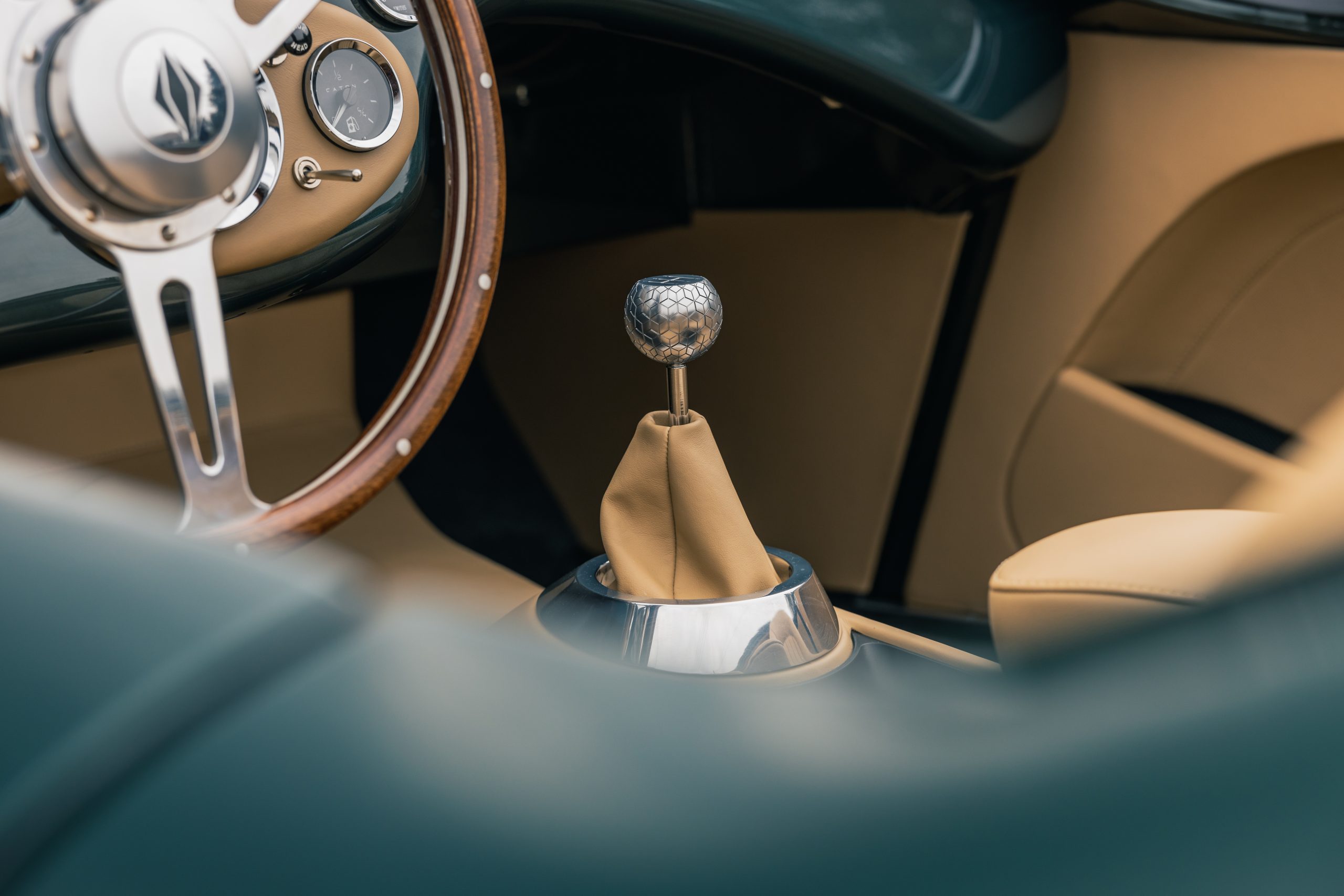 New Austin-Healey 100 interior