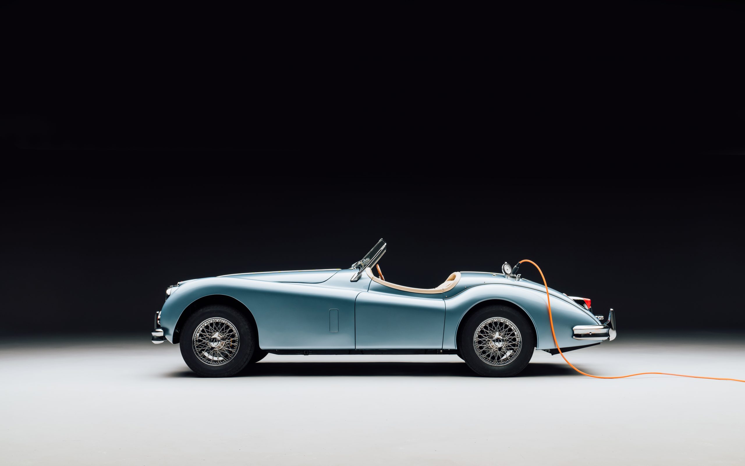 Brooklyn Beckham Jaguar XK140