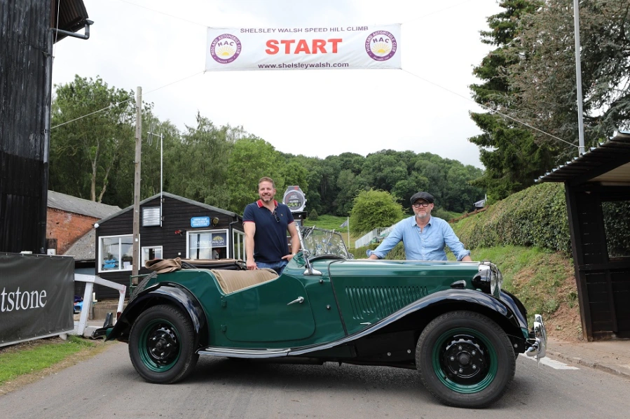 Drew Pritchard and Paul Cowland to go head to head at the Hagerty Hillclimb