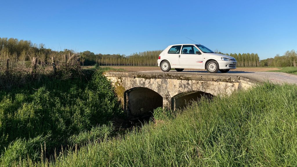 Peugeot 106 Rallye bridge