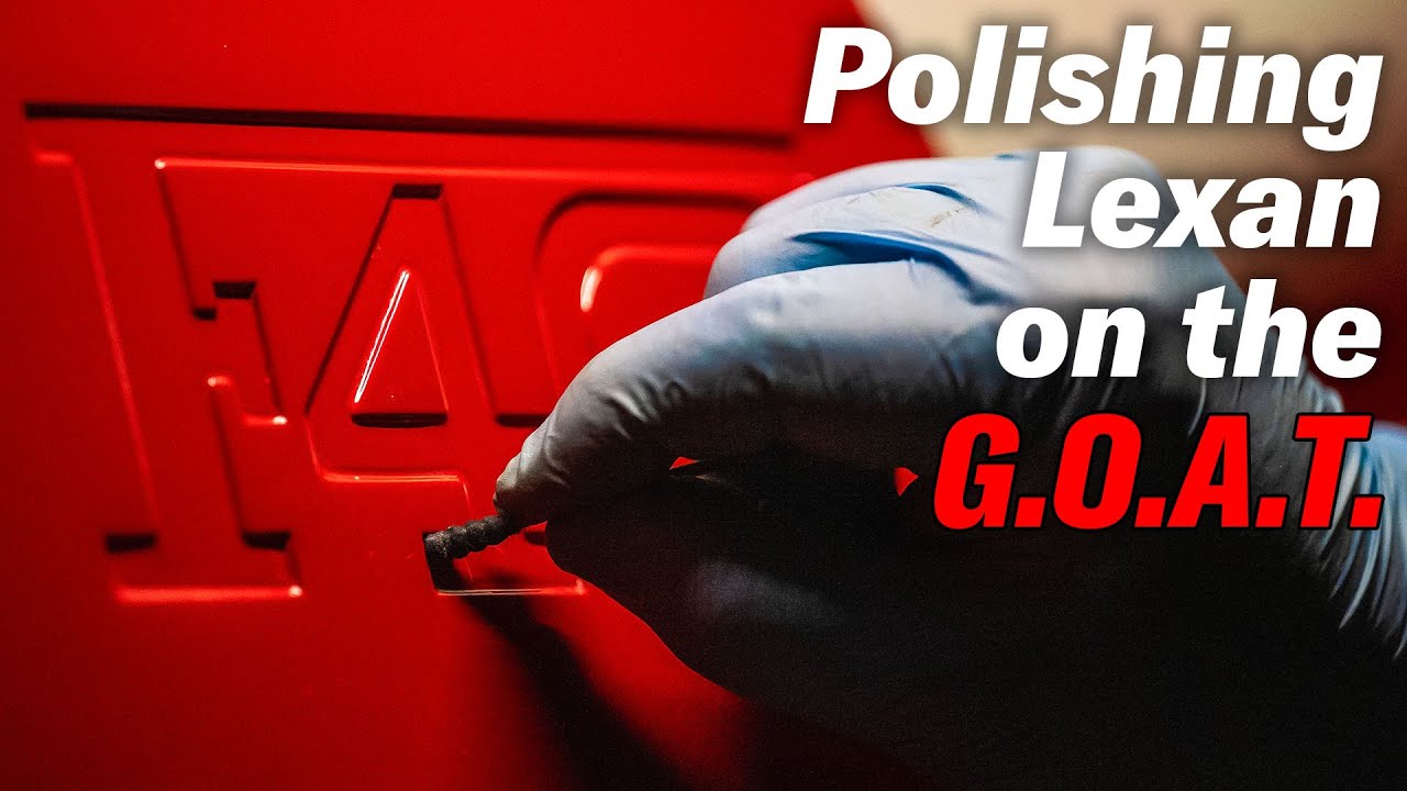 Polishing the Ferrari F40's Lexan rear window | Beyond the Details - Ep 5